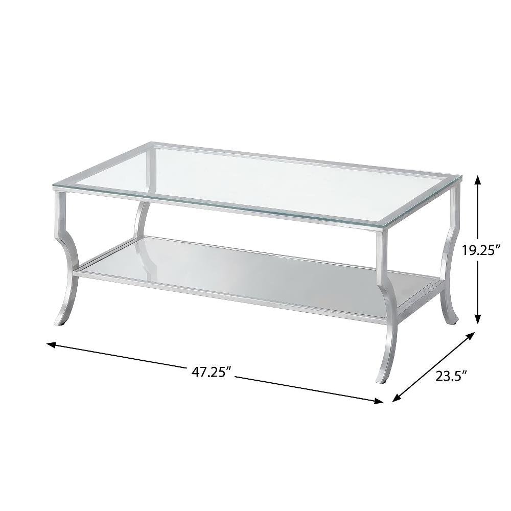 FurniFact BO3942275WHT Accent-Table-Sets - View #4