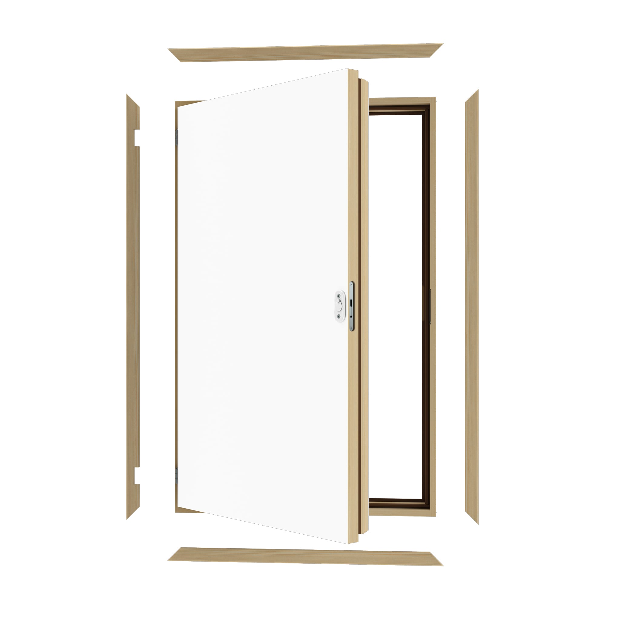 FAKRO 27-in W x 35-in L WOOD Crawl Space Door