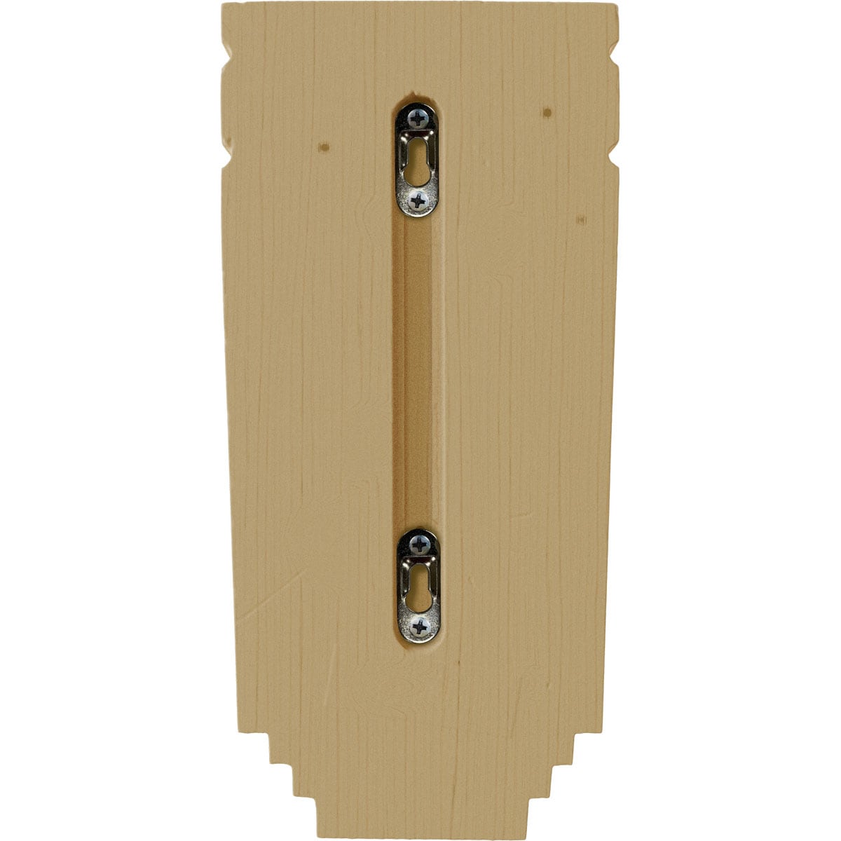 Medium Alder Wood Corbel with Unfinished Paintable Surface