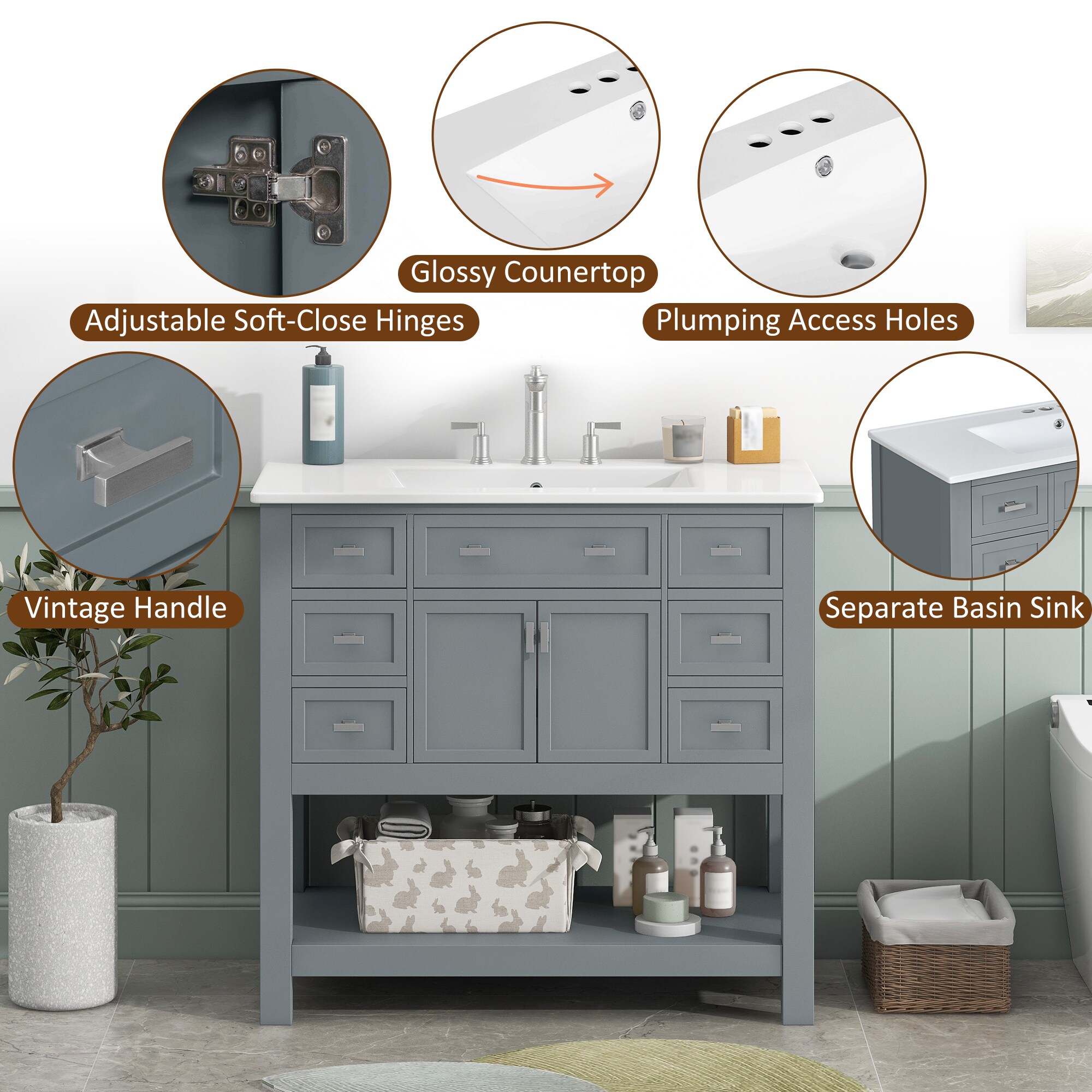 Tatayosi TP251586E Bath-Vanity-Combo - View #11