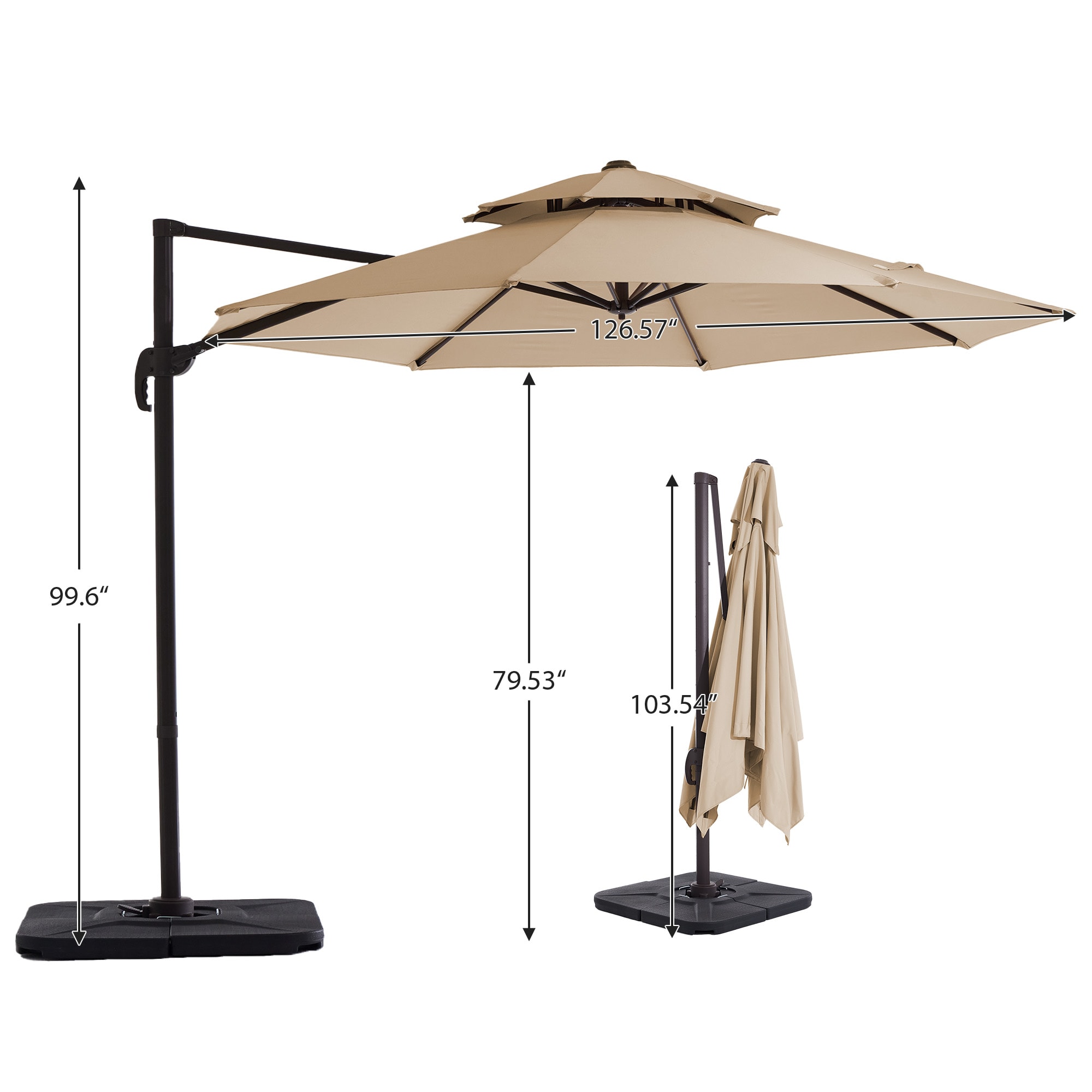 VOUA SAF-NDBL-WH Umbrellas-2 - View #2