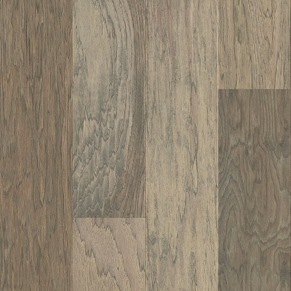 Bruce Nature of Wood Soft Brown Hickory 6-1/2-in W x 3/8-in T x Varying Length Handscraped Engineered Hardwood Flooring (30.5-sq ft / Carton) -  EHLW151EE