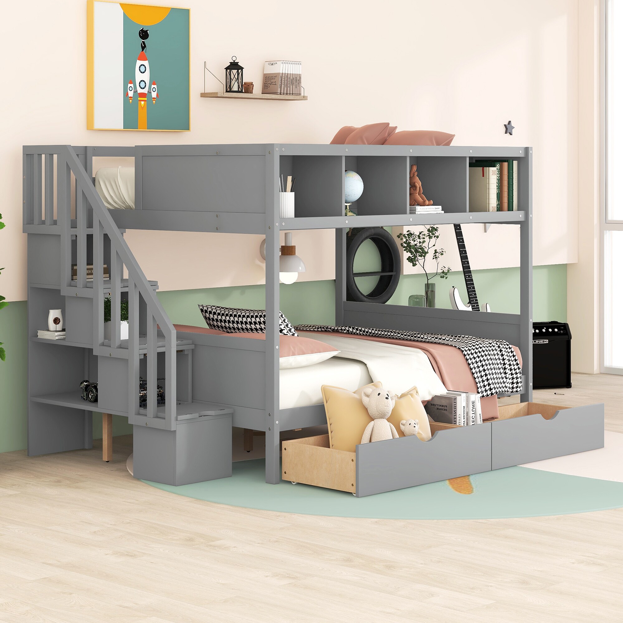 ModernLuxe LT000228AAE-1 Bunk-Beds - View #2