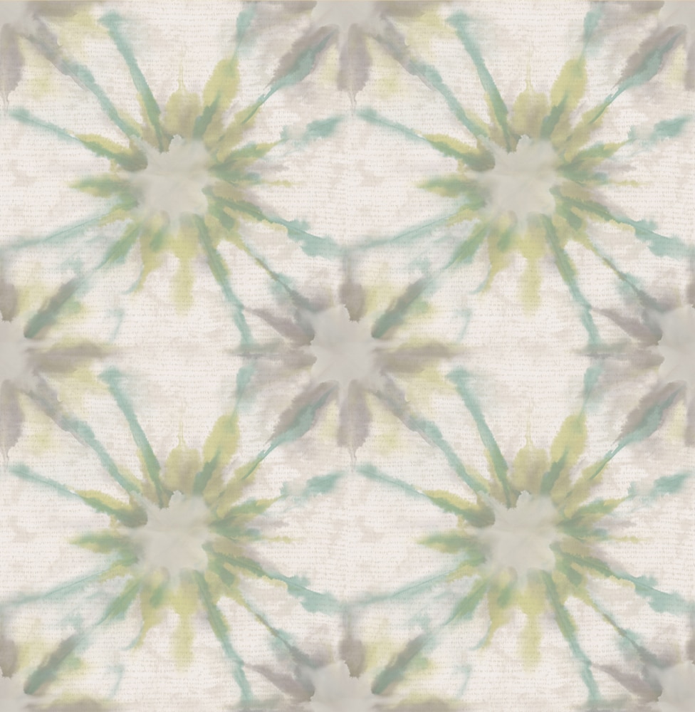 A-Street Prints 1014-001859 Kismet 56.0-Sq. Feet Turquoise Non-woven Geometric Unpasted Wallpaper