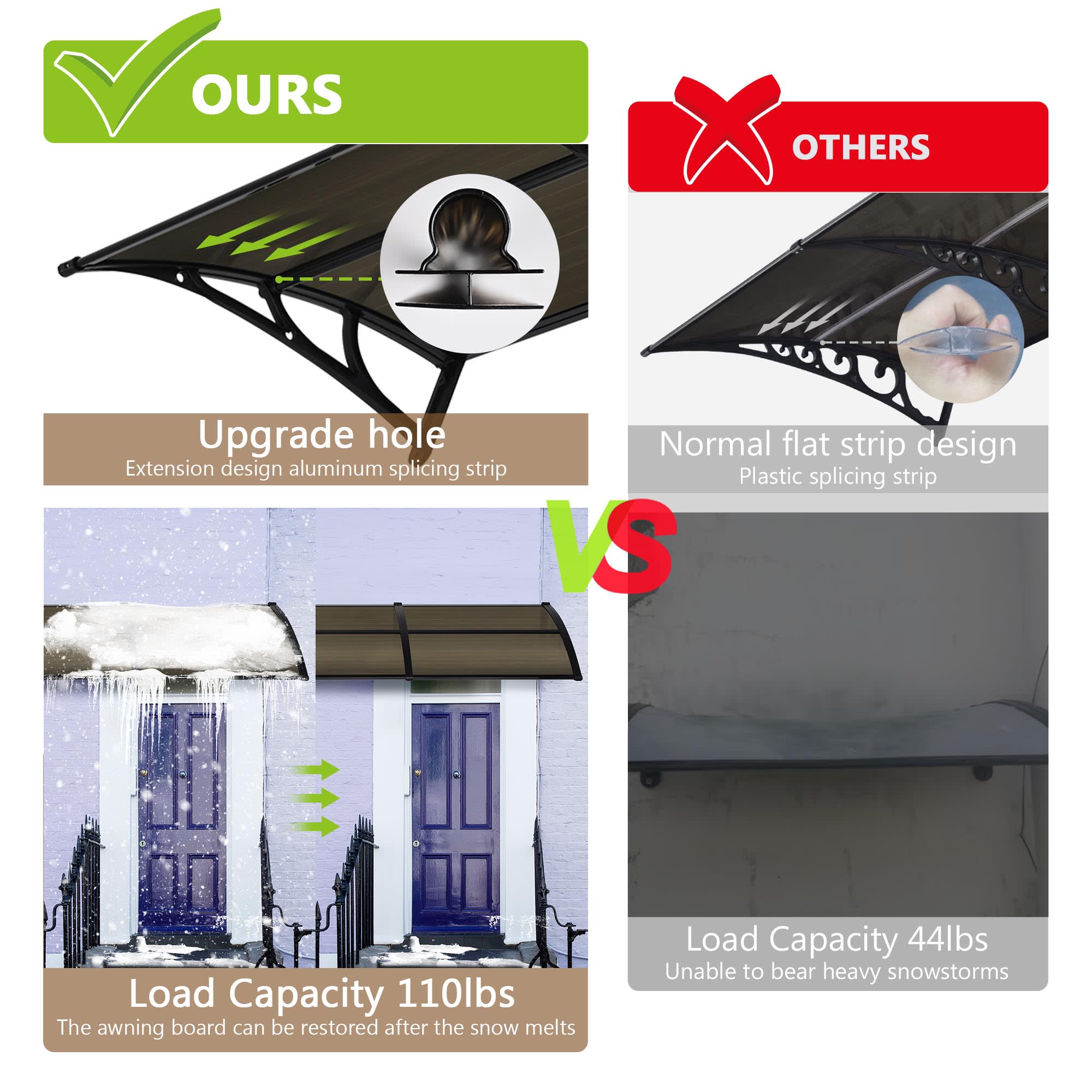 Yescom 07AWN003-120-1006-LO awnings - View #2