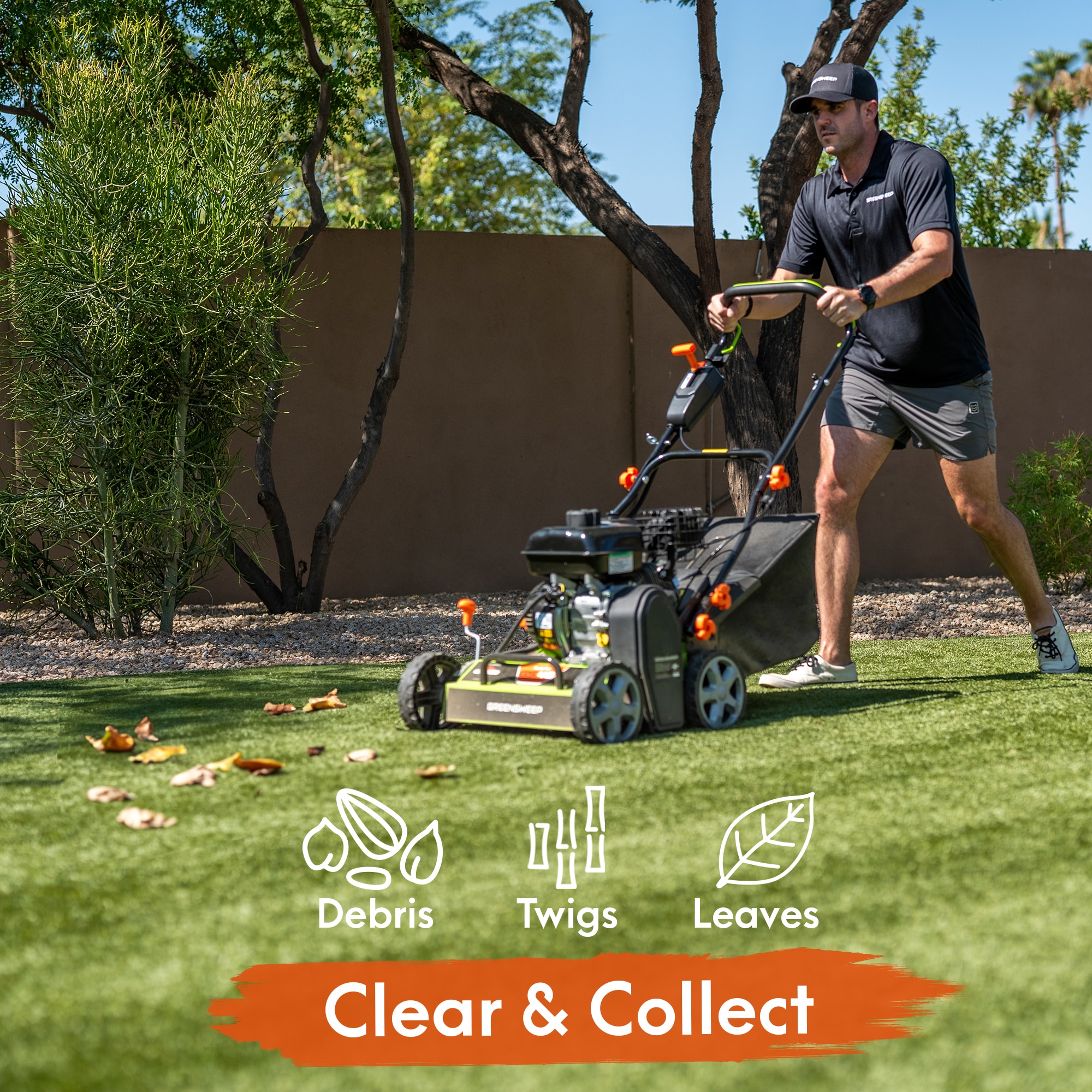 GreenSweep GS-40-USA lawnsweeper - View #3