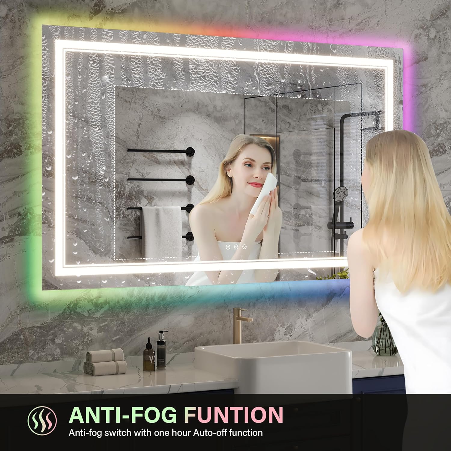 Qeetex CC-202508202118 Framed-Bath-Mirrors - View #2