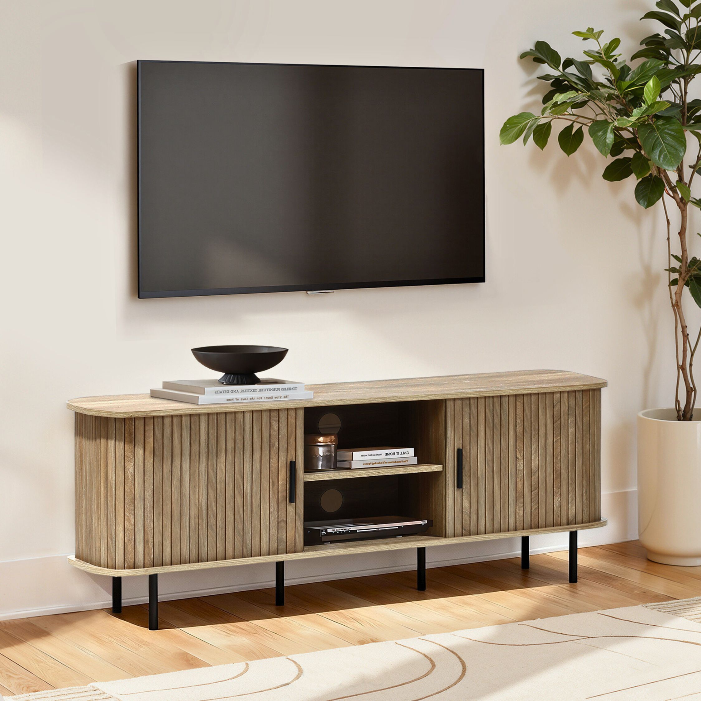 LuxenHome WHIF2227 Tv-Stands - View #6