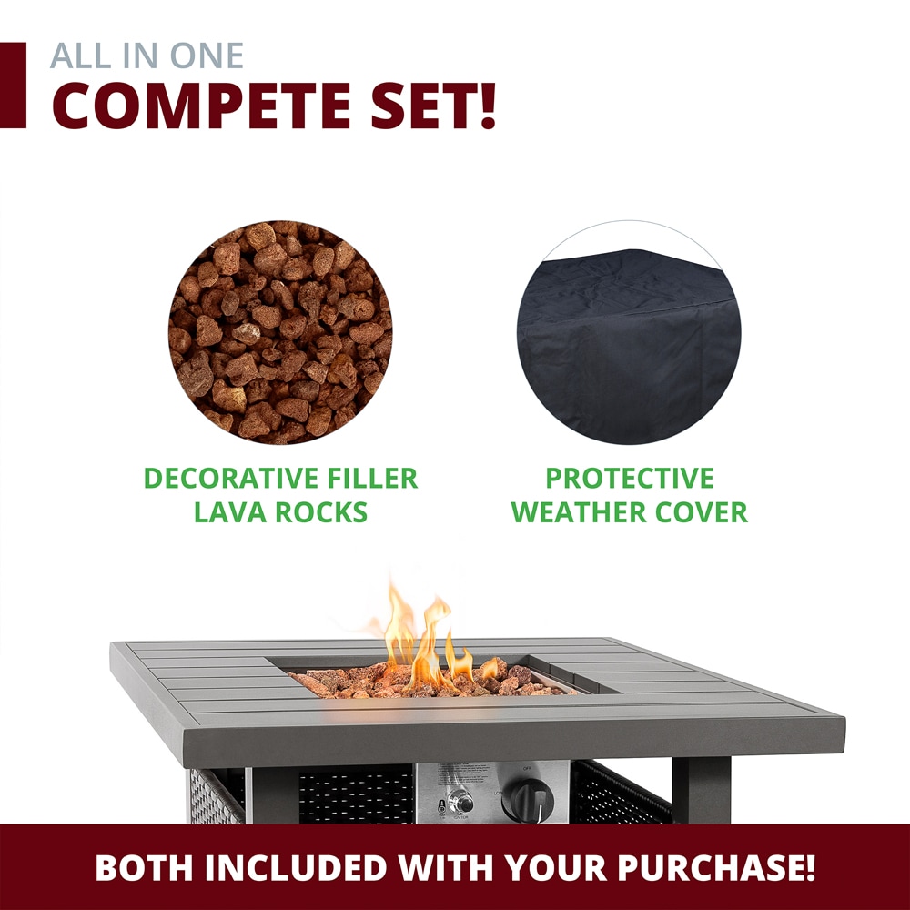 Kinger Home FP-005TGRY-SET-GRY-4 Patio-Conversation-Sets - View #9