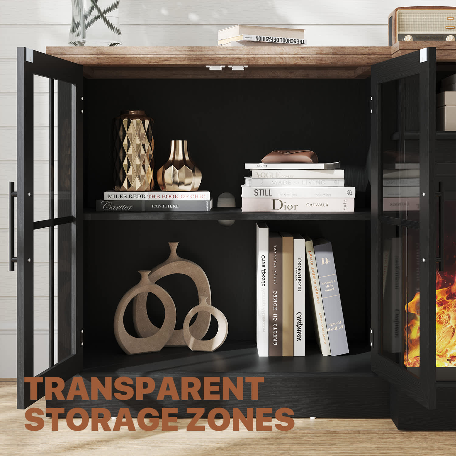 Sunmthink ST-42298BKBK Electric-Fireplaces - View #7