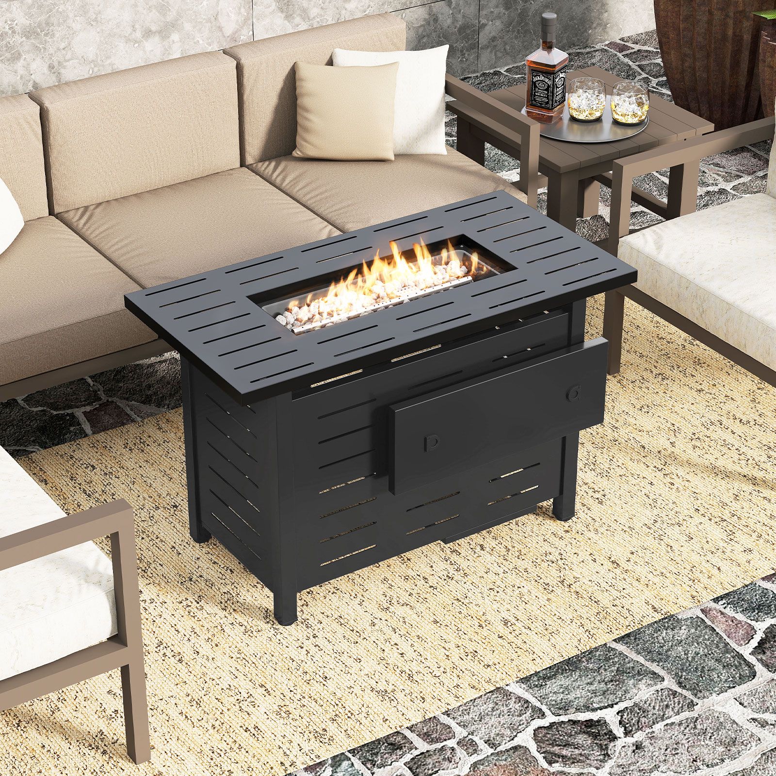 Slickblue D-CO-KB-SU24521PN Outdoor-Gas-Firepits - View #2