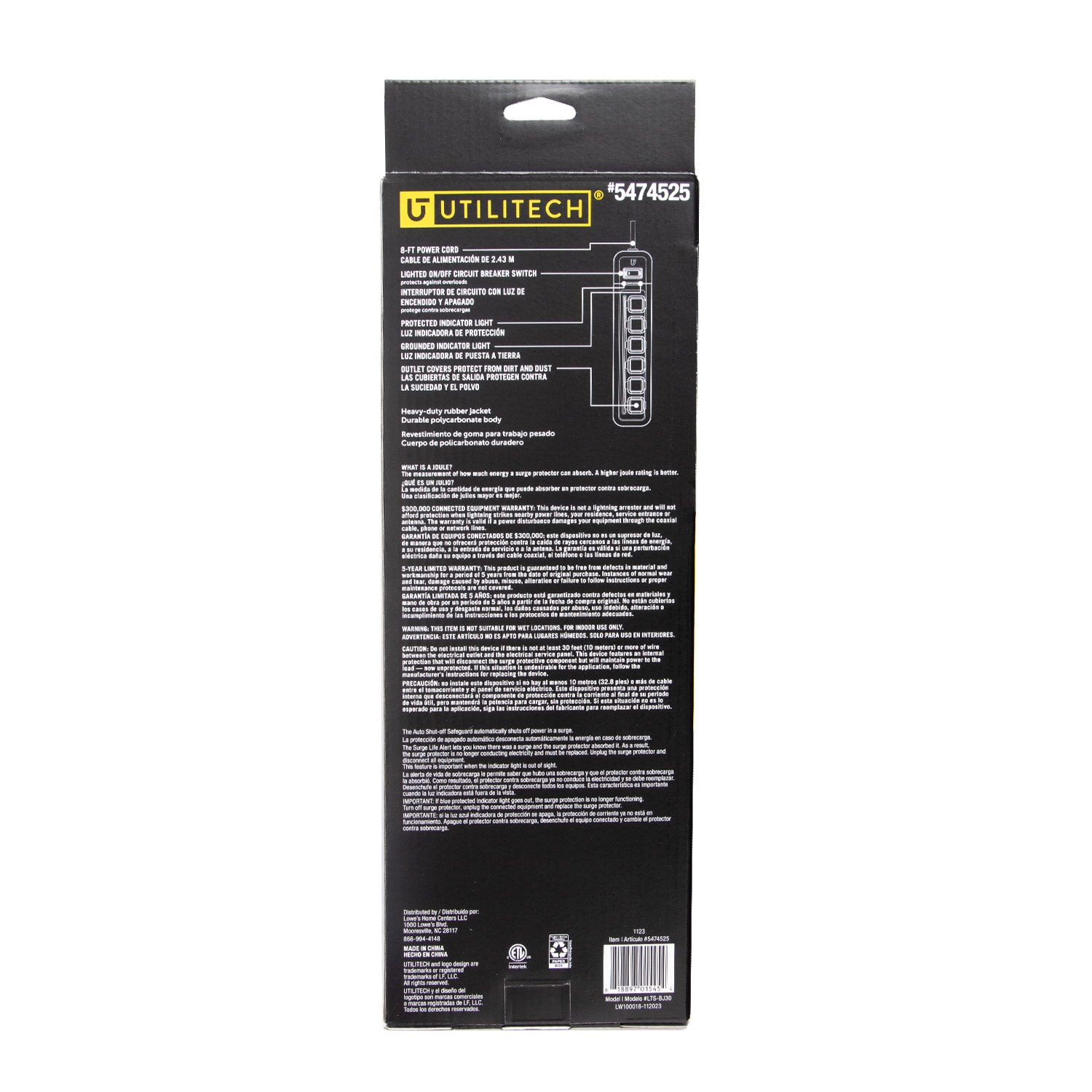 Utilitech LTS-BJ30 Surge-Protectors - View #3