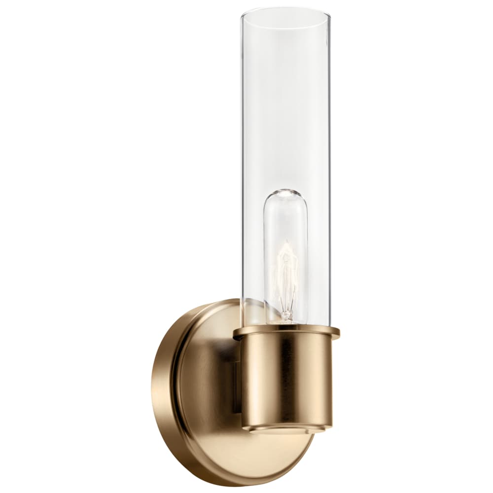 Kichler 52653CPZ Aviv 13-in 1 -Light Brass Modern/contemporary Vanity light