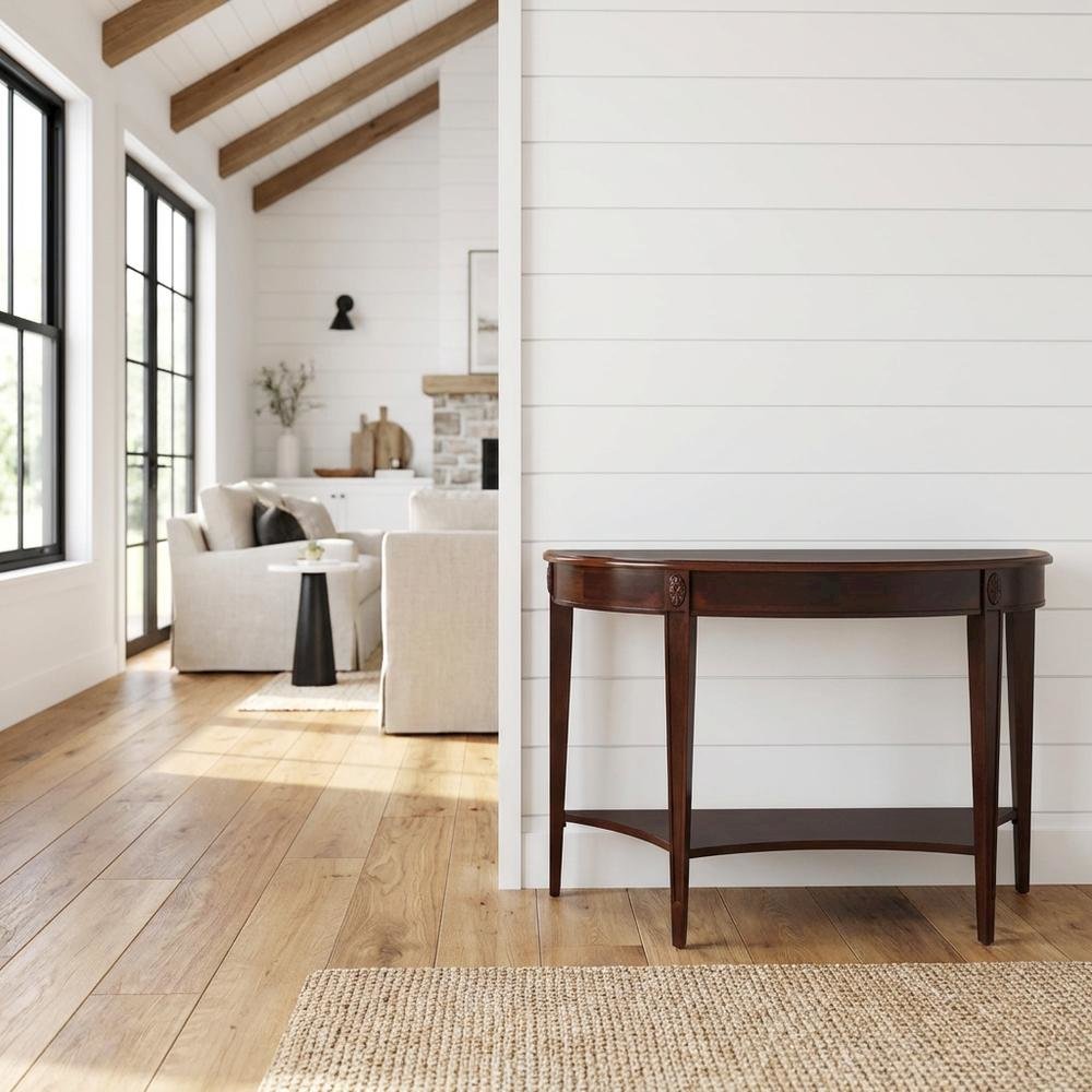 FurniFact BO2470092WHT Console-Sofa-Tables - View #2