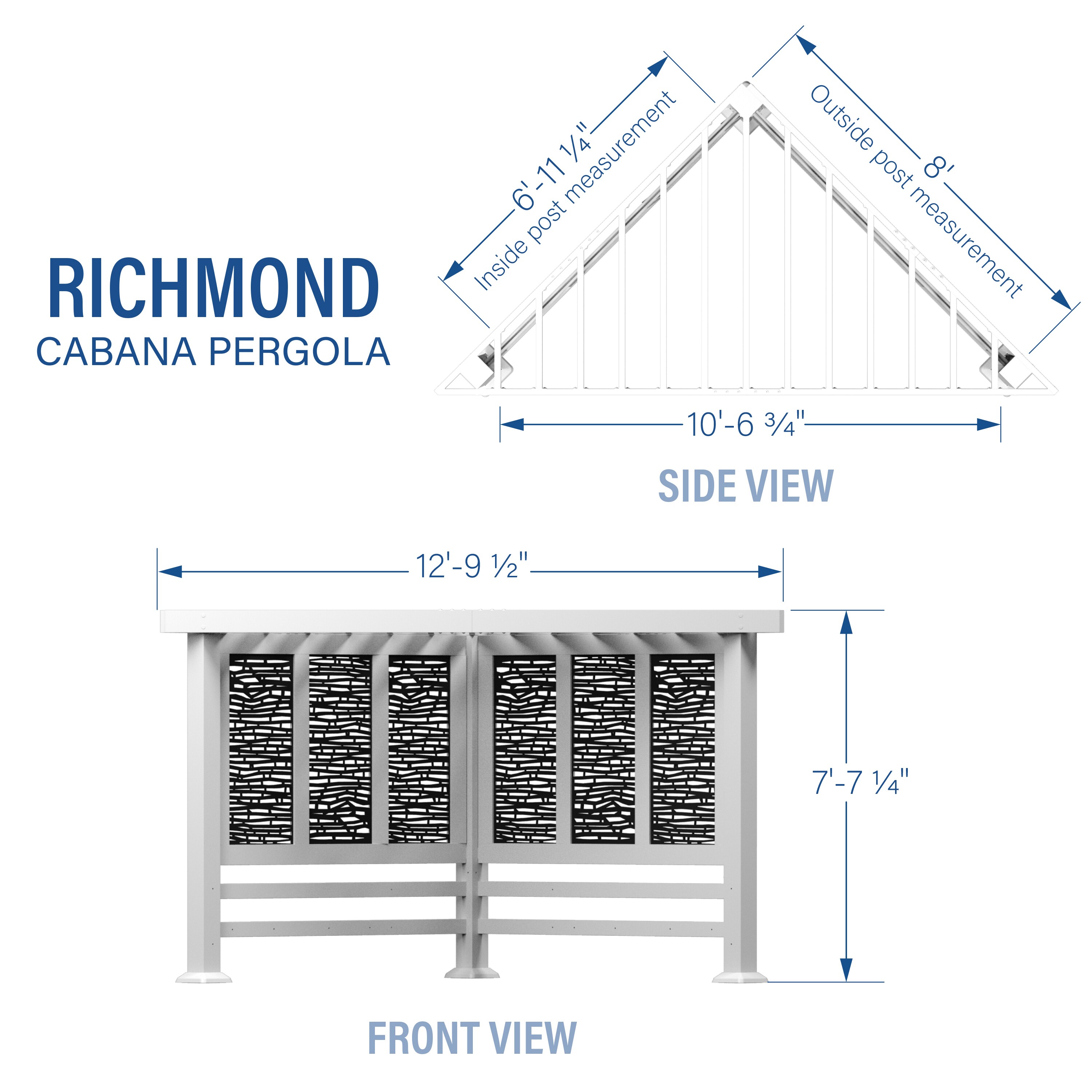 Backyard Discovery 2102651COM Pergolas-2 - View #8