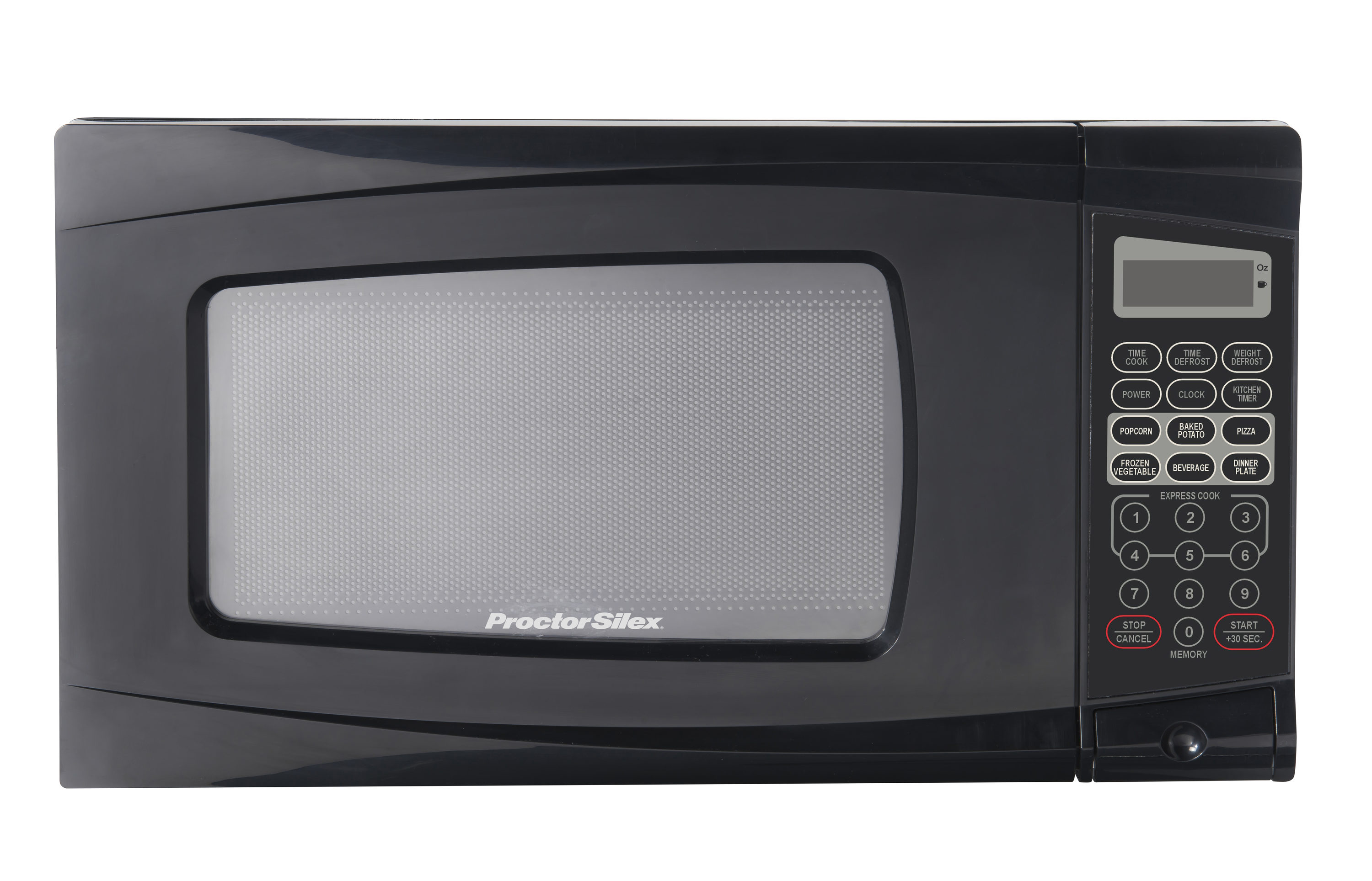 Proctor Silex 0.7 cu ft 700 Watt Microwave Oven - Black 1 ct