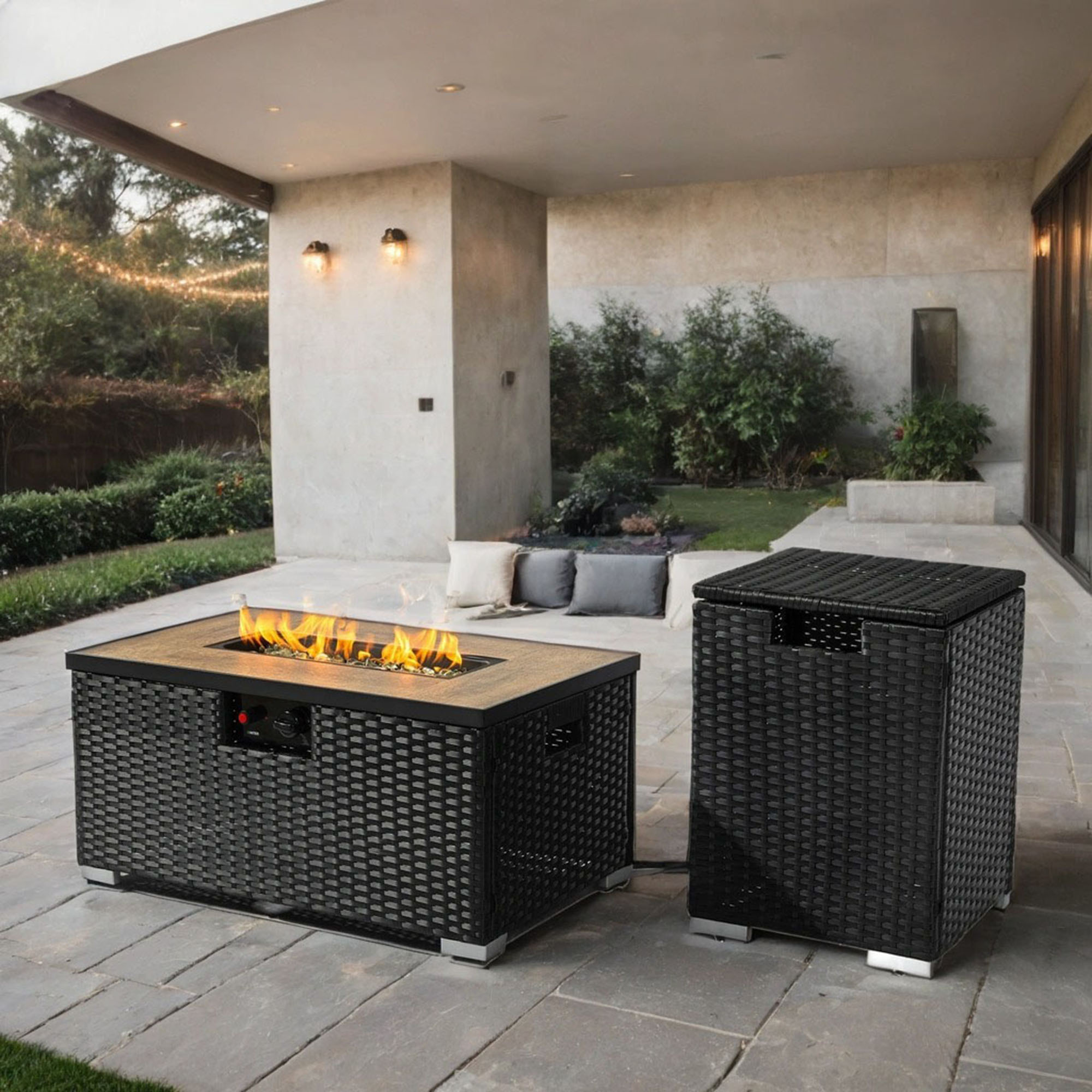SINOFURN SYA630001BK Outdoor-Gas-Firepits - View #3