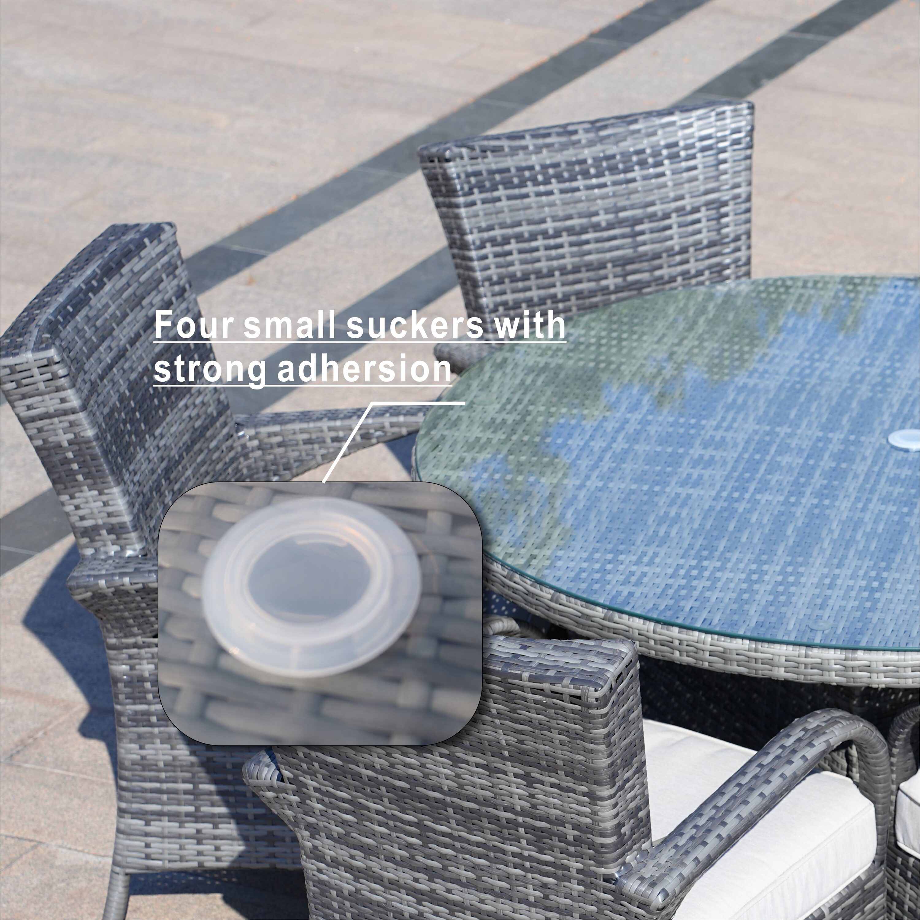 Direct Wicker DWD-1122&3256B-BR Patio-Dining-Sets - View #10