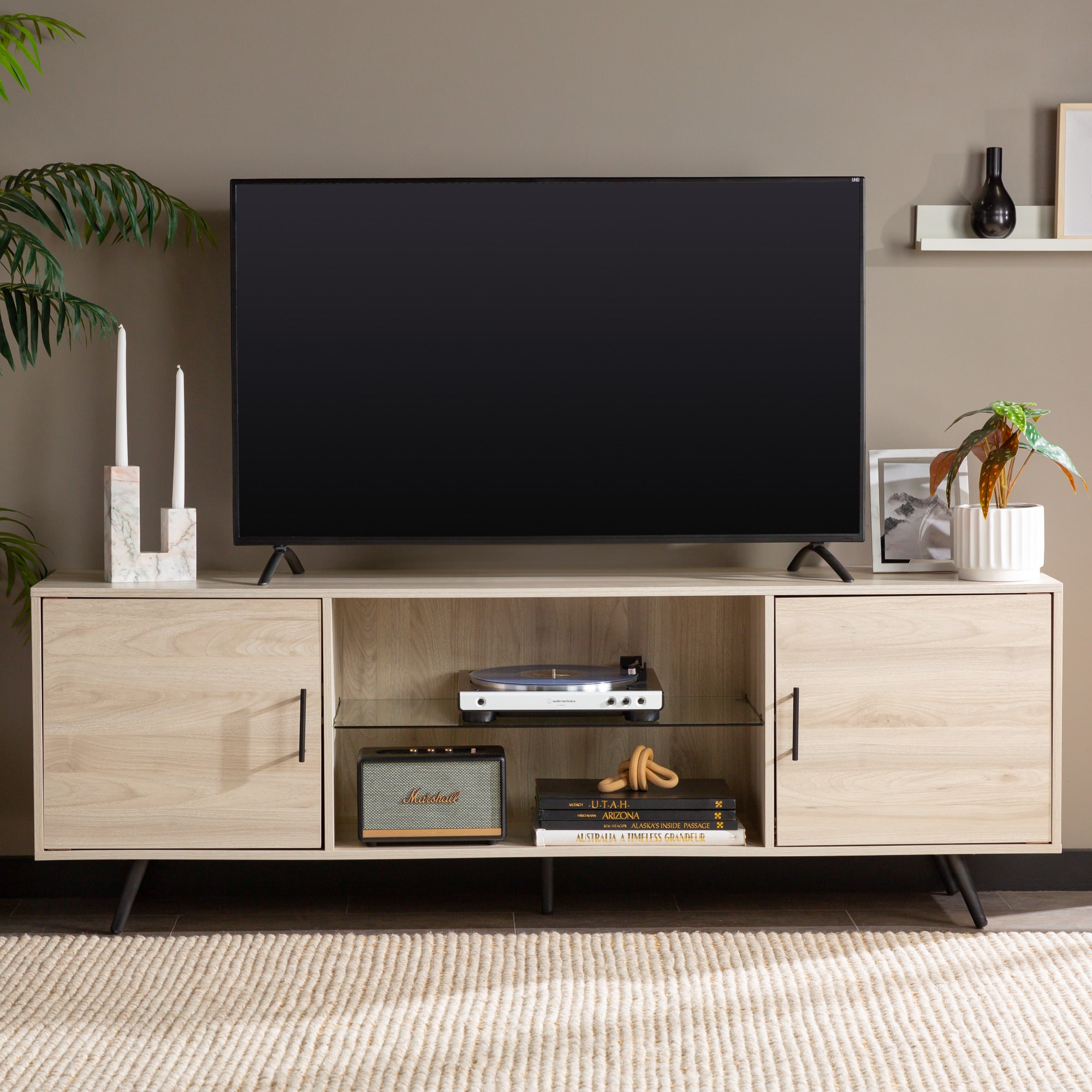 Walker edison modern on sale tv stand