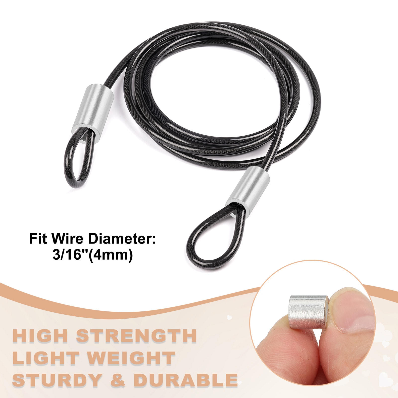 Unique Bargains S26042400UX5596 Chain-Cable-By-The-Foot - View #4
