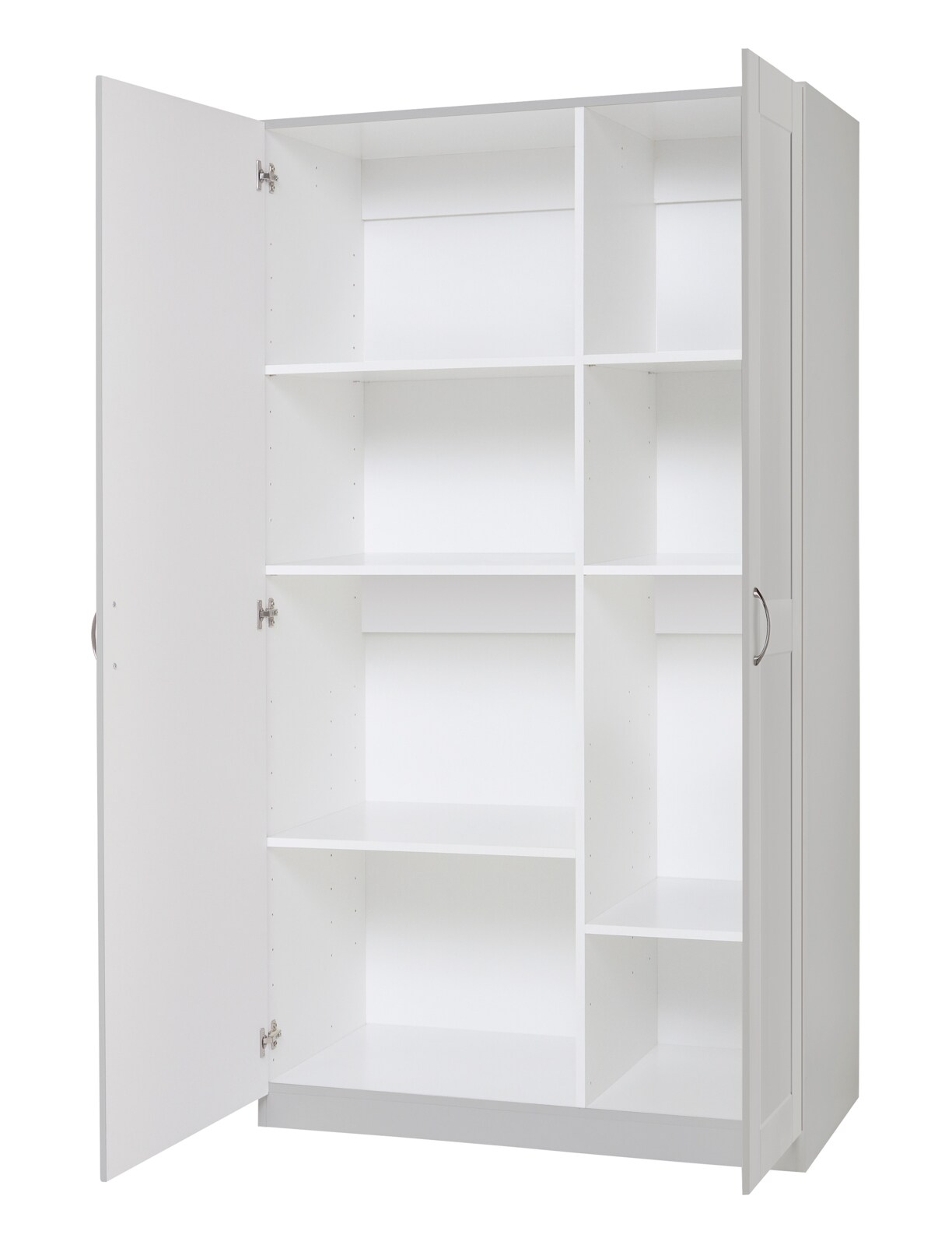 Estate 38.5-in W x 70.375-in H Wood Composite Gray Wall-mount Utility Storage Cabinet