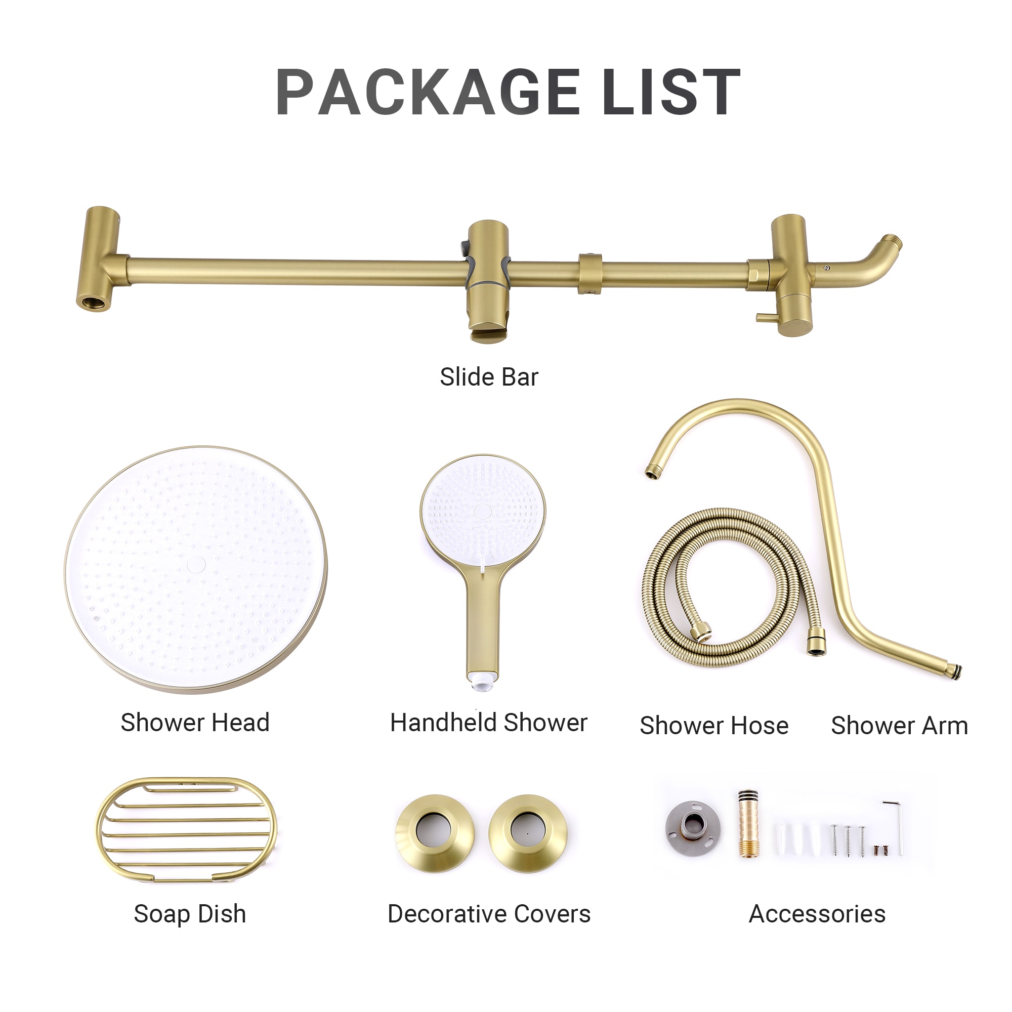 Mondawe MD-RB1221 Showerhead-Bar-Panels - View #11
