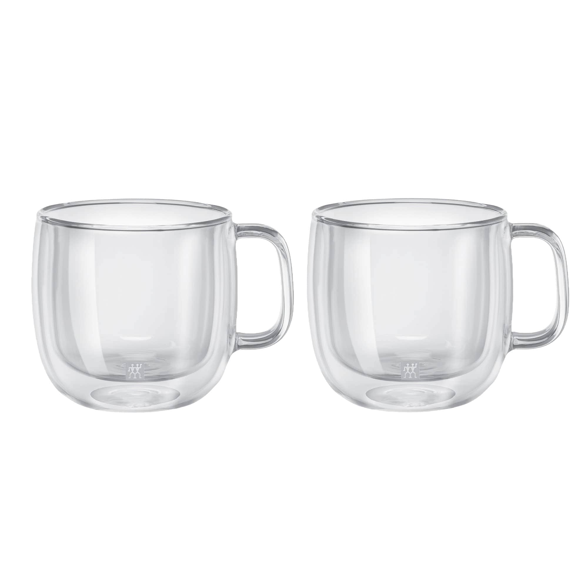 Zwilling Sorrento Plus 2-pc Double-Wall Glass Cappuccino Mug Set #39500-094