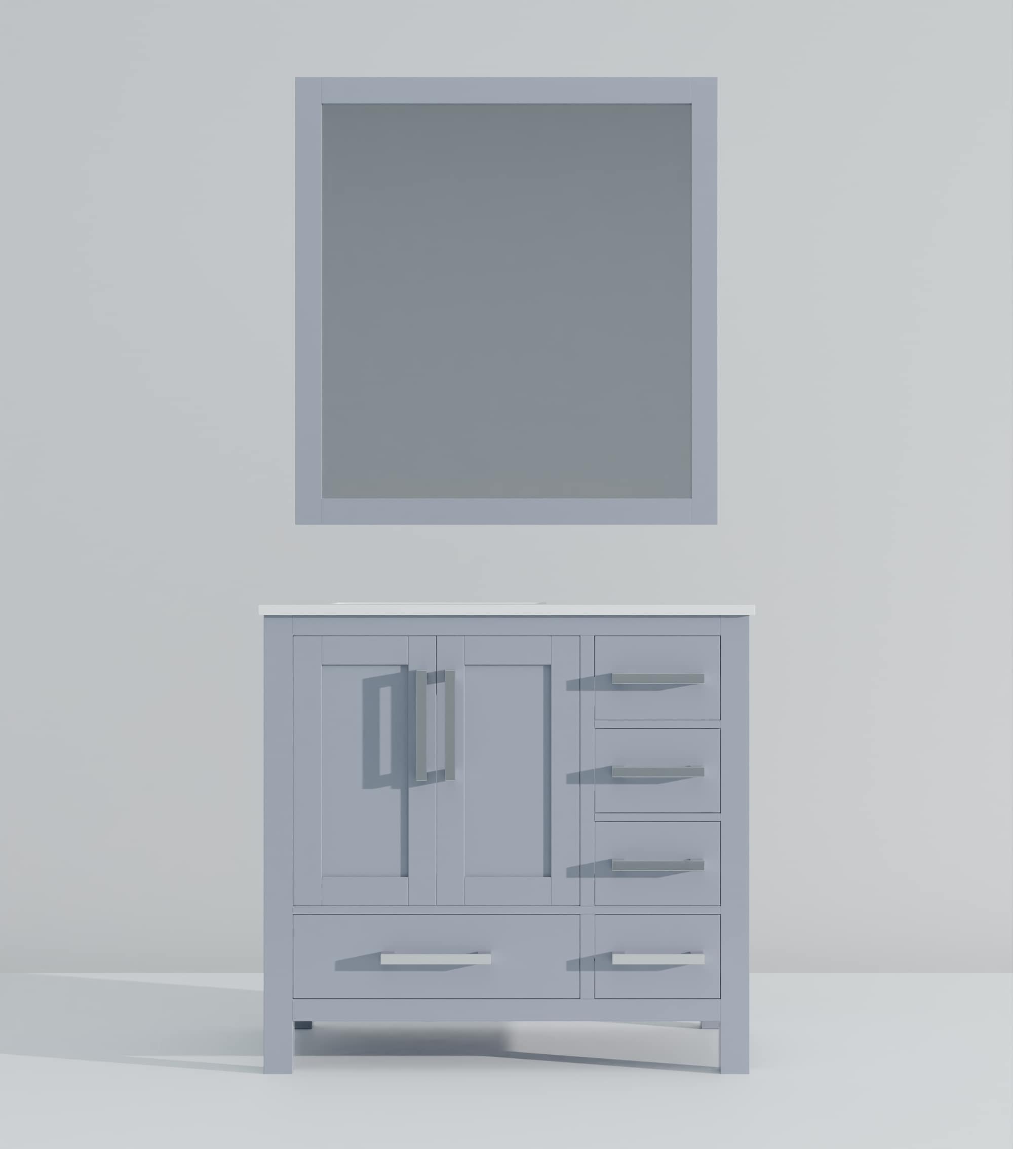Lexora LVJ36SB310L Bath-Vanity-Combo - View #9