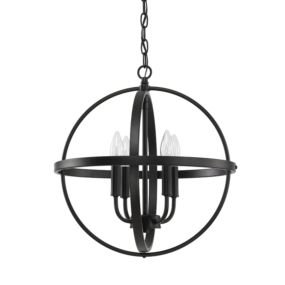 Capital Lighting  317541 4 Light 17 Inch Wide Taper Candle Pendant
