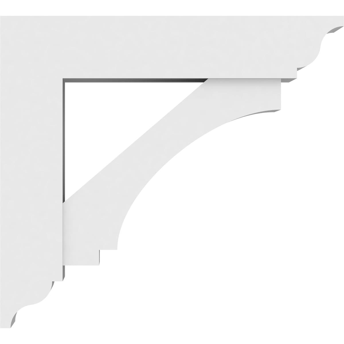 Ekena Millwork BKTP05X20X20IMP01 Exterior-Brackets-Braces - View #3