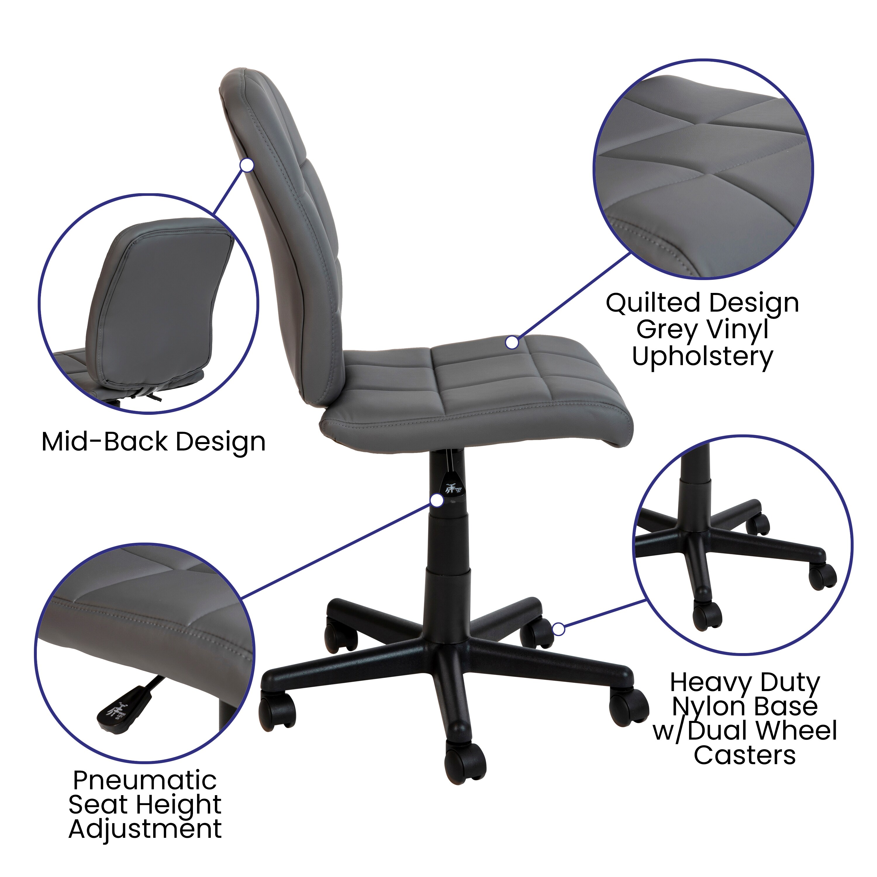 Emma + Oliver 889142600664 Office-Chairs - View #3
