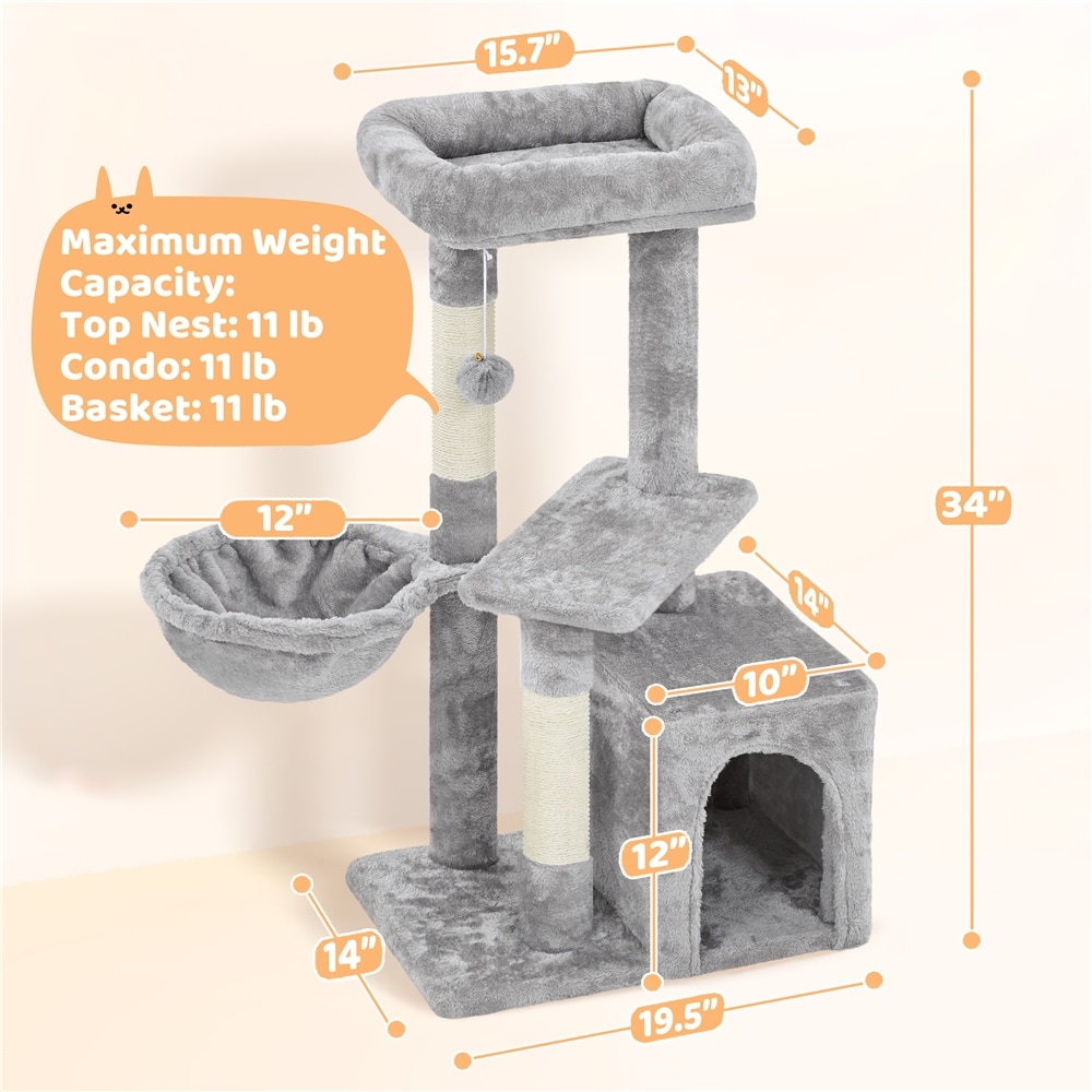 Yaheetech LS2Y970001 Cat-Trees - View #3