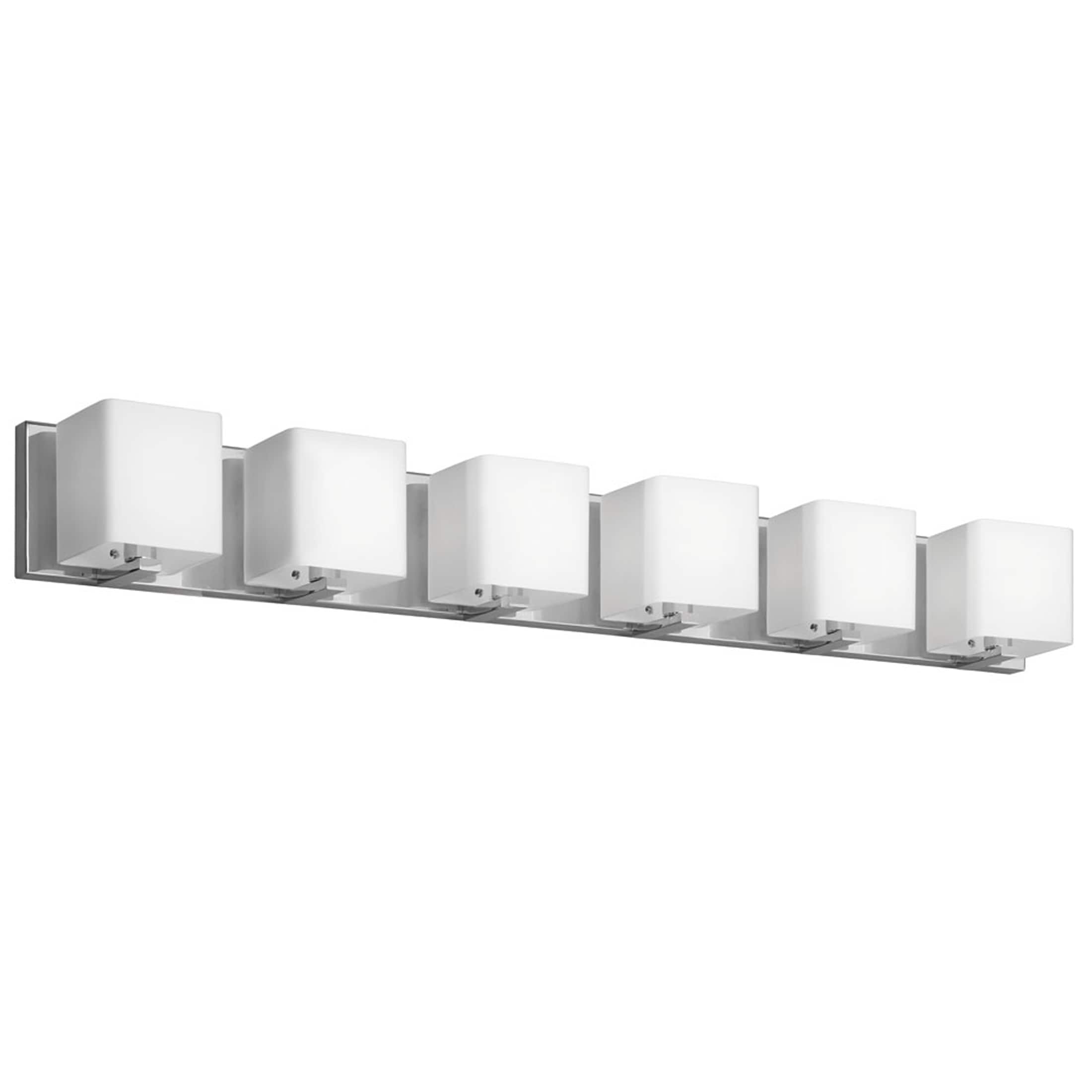 Dainolite V1233-6W-PC Verona 35.5-in 6 -Light Polished Chrome Modern/contemporary Vanity light