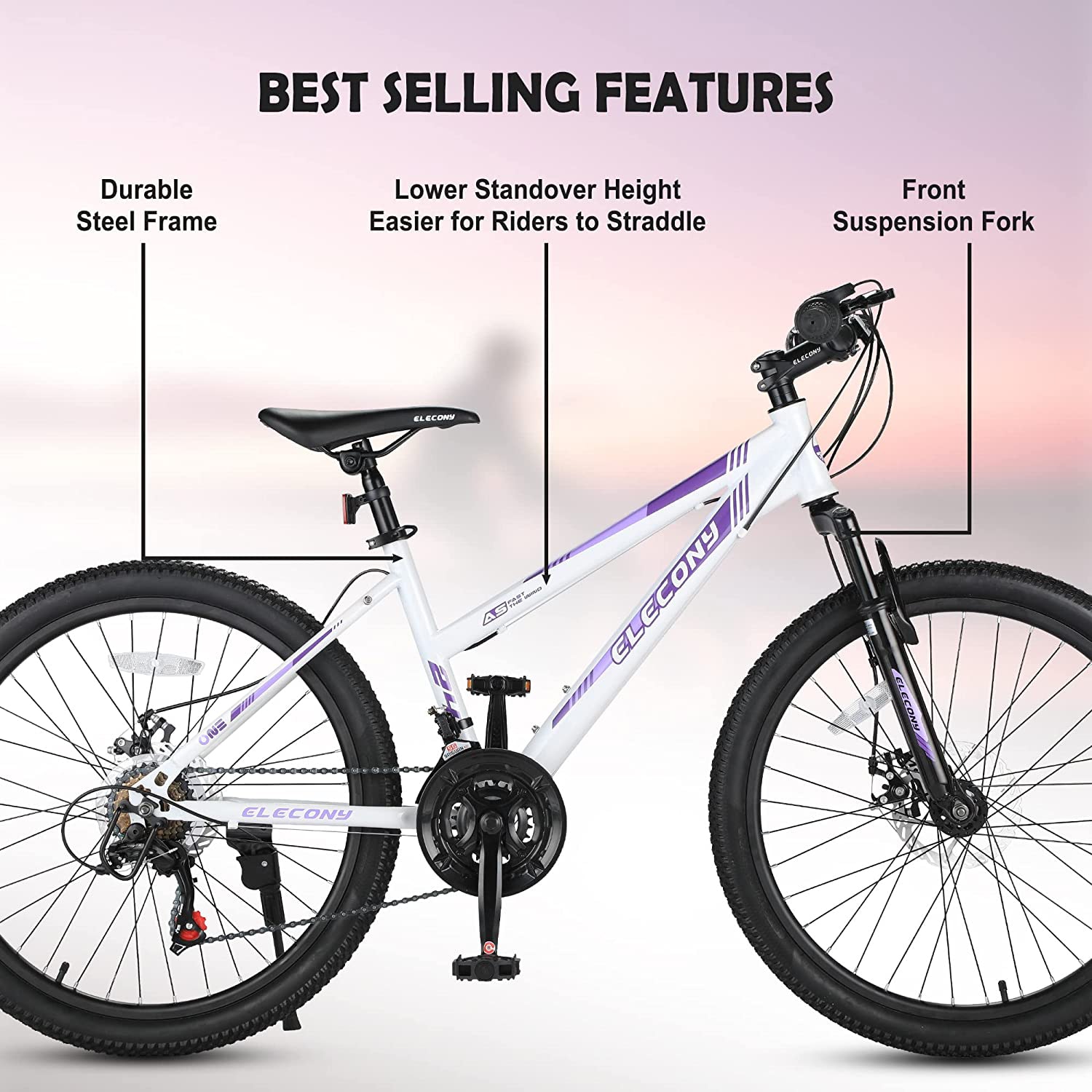 Hardtail discount front suspension