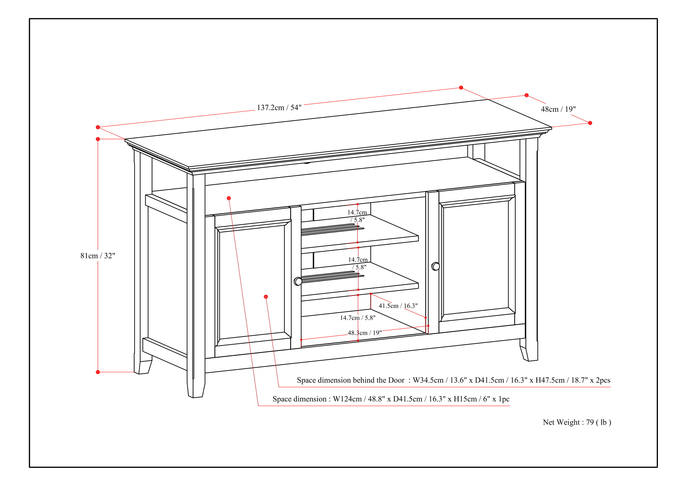 Simpli Home AXCAMH-TV-GR Tv-Stands - View #13