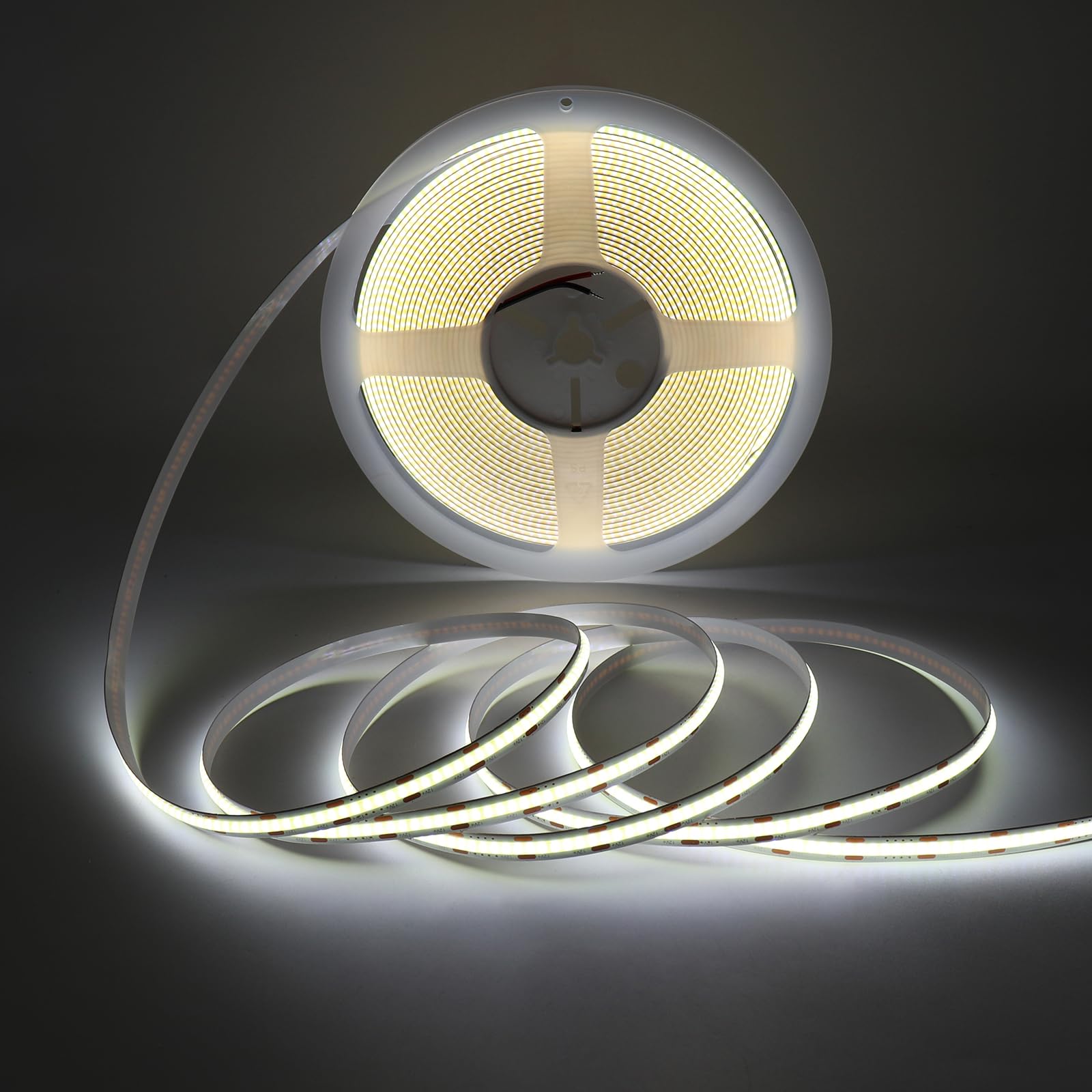 Lukvuzo DC 12V COB LED Strip Light 32.8ft Flexible Tape 3120 LEDs CRI ...
