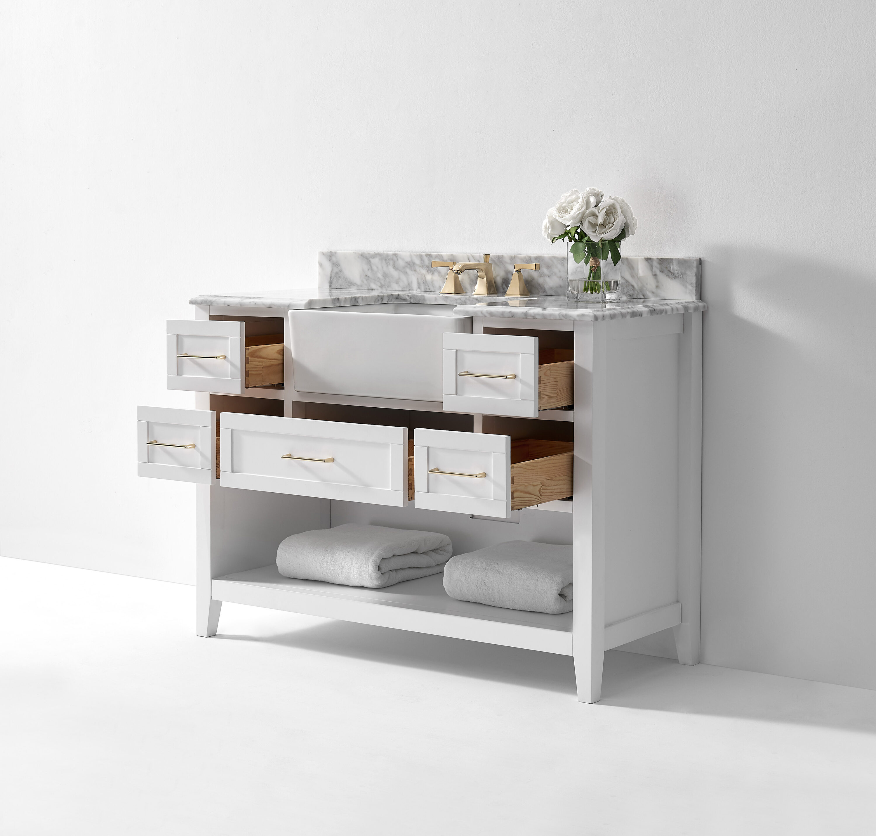 Ancerre Designs VTS-HAYLEY-48-W-CW Bath-Vanity-Combo - View #11