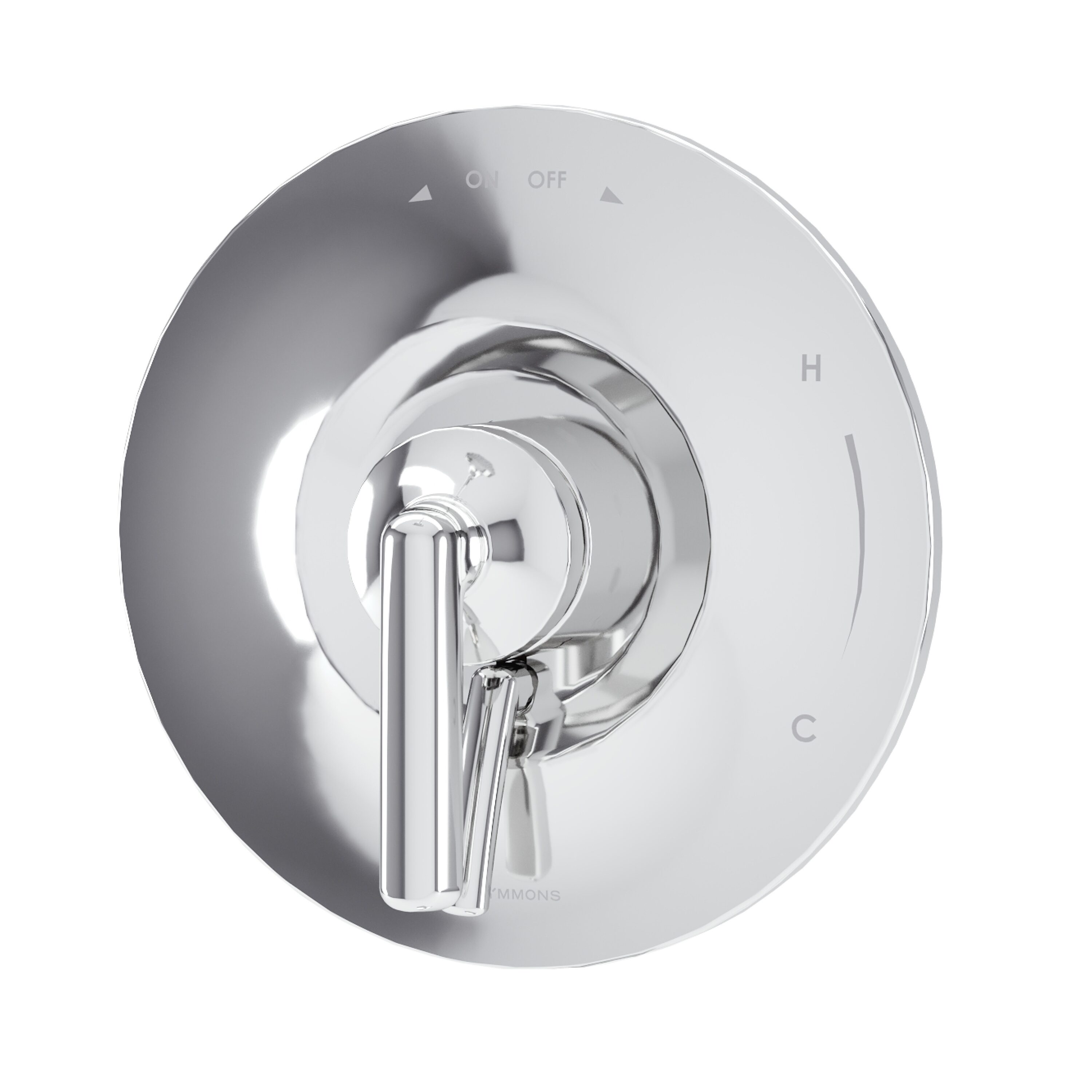 Symmons S5990TRM Birch Polished Chrome 1 -Handle Lever Shower Faucet Handle