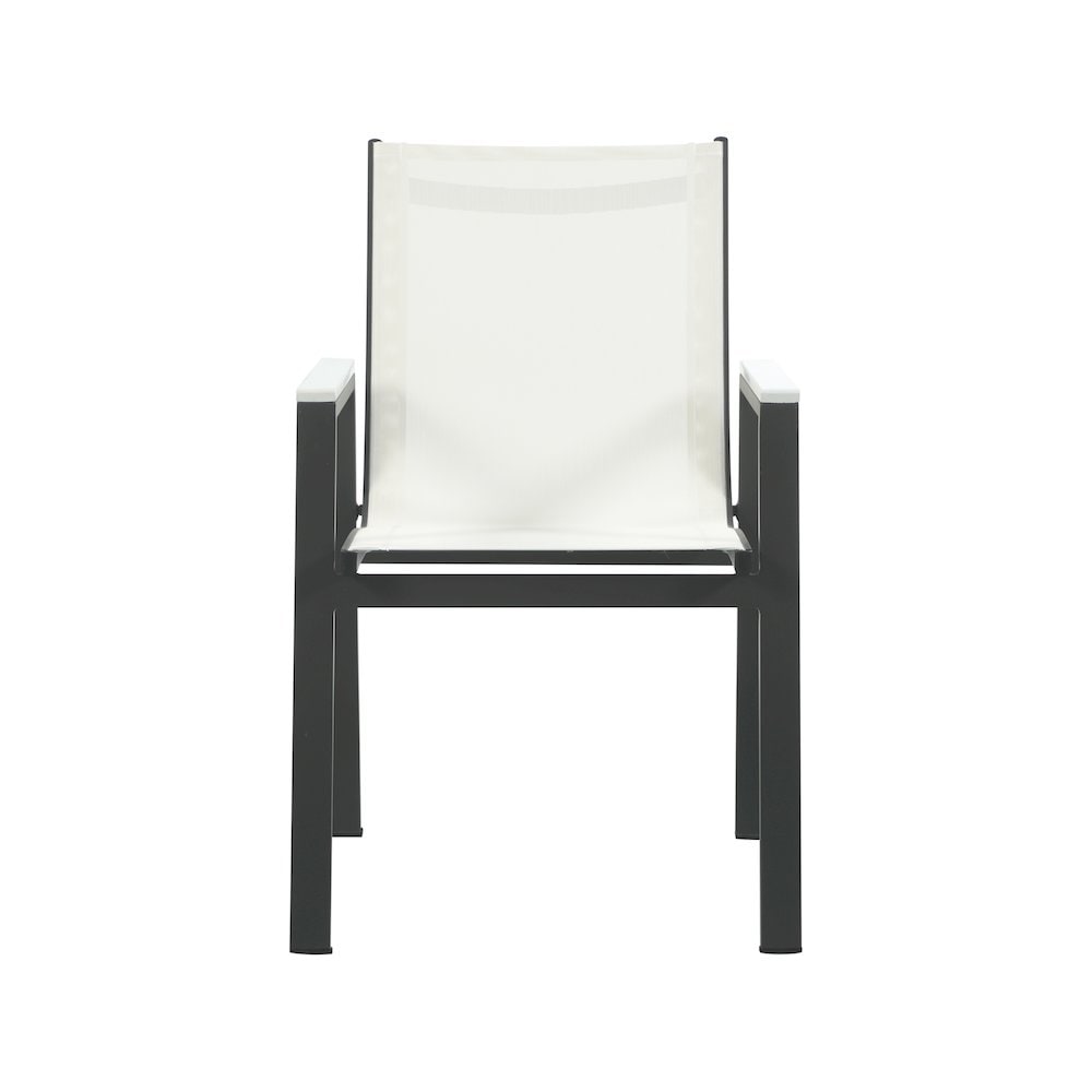 Meridian 367WHITE-AC Patio-Chairs - View #3