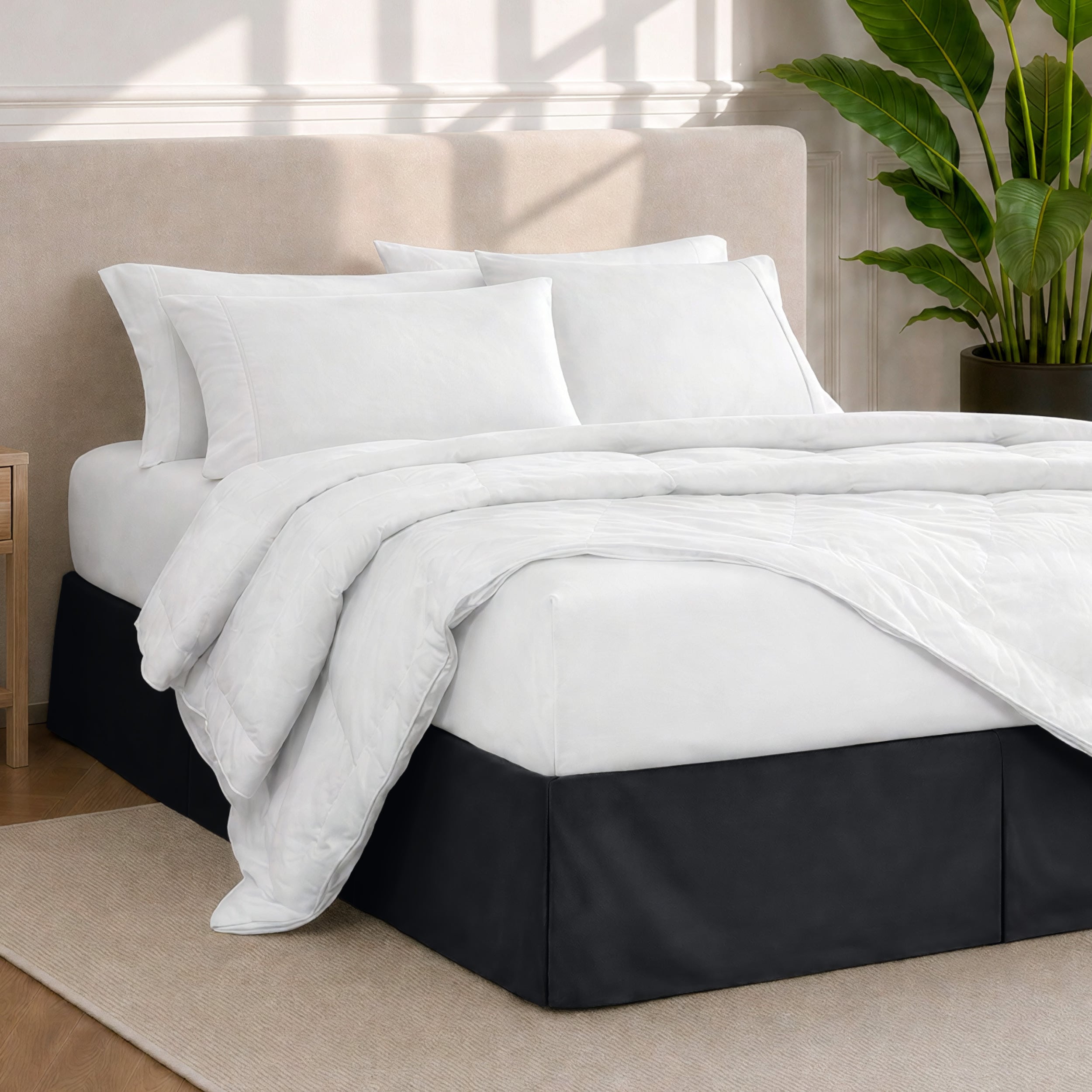 Bare Home 812228030055 Bed-Skirts - View #2