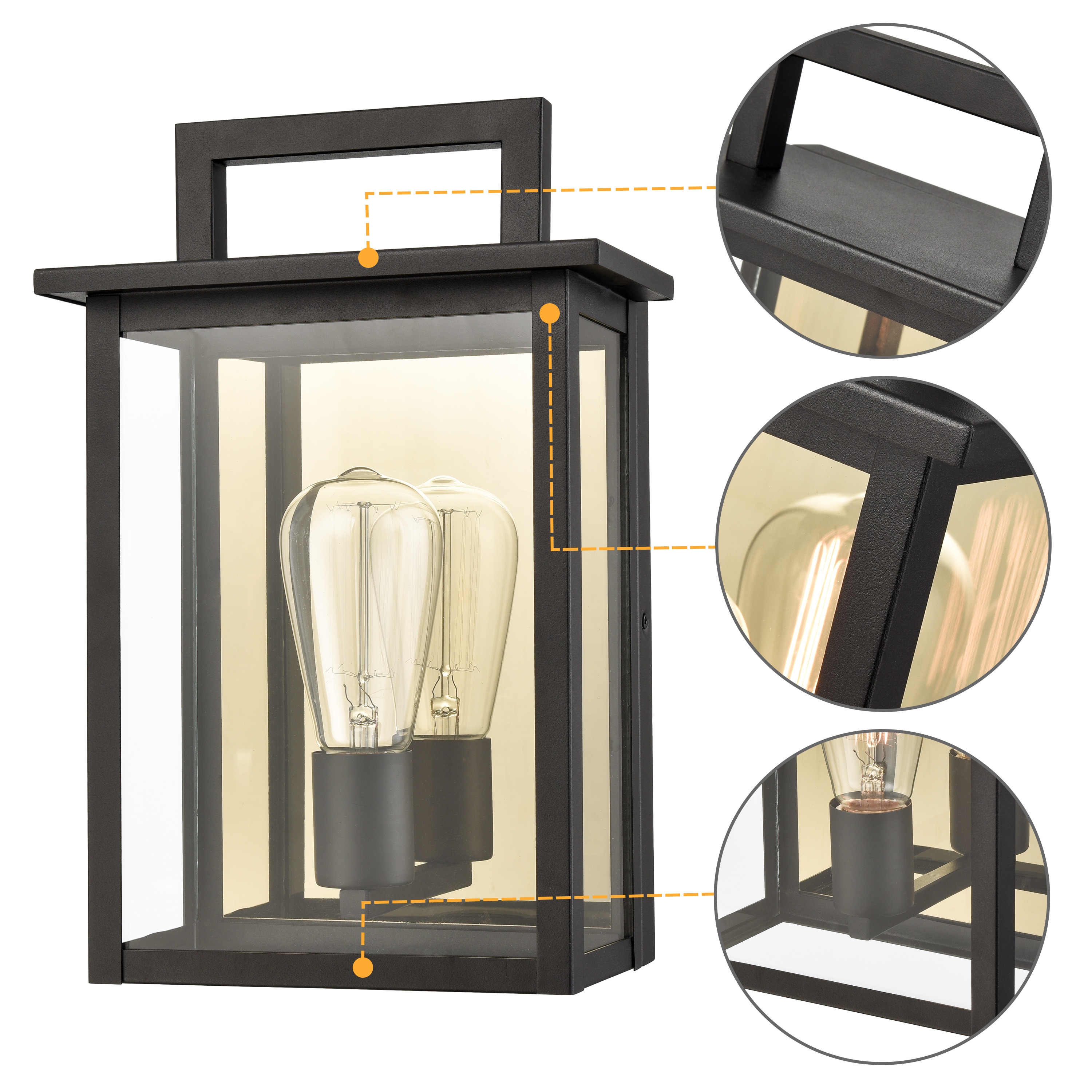 C Cattleya LCA2460-W Outdoor-Wall-Lighting - View #4