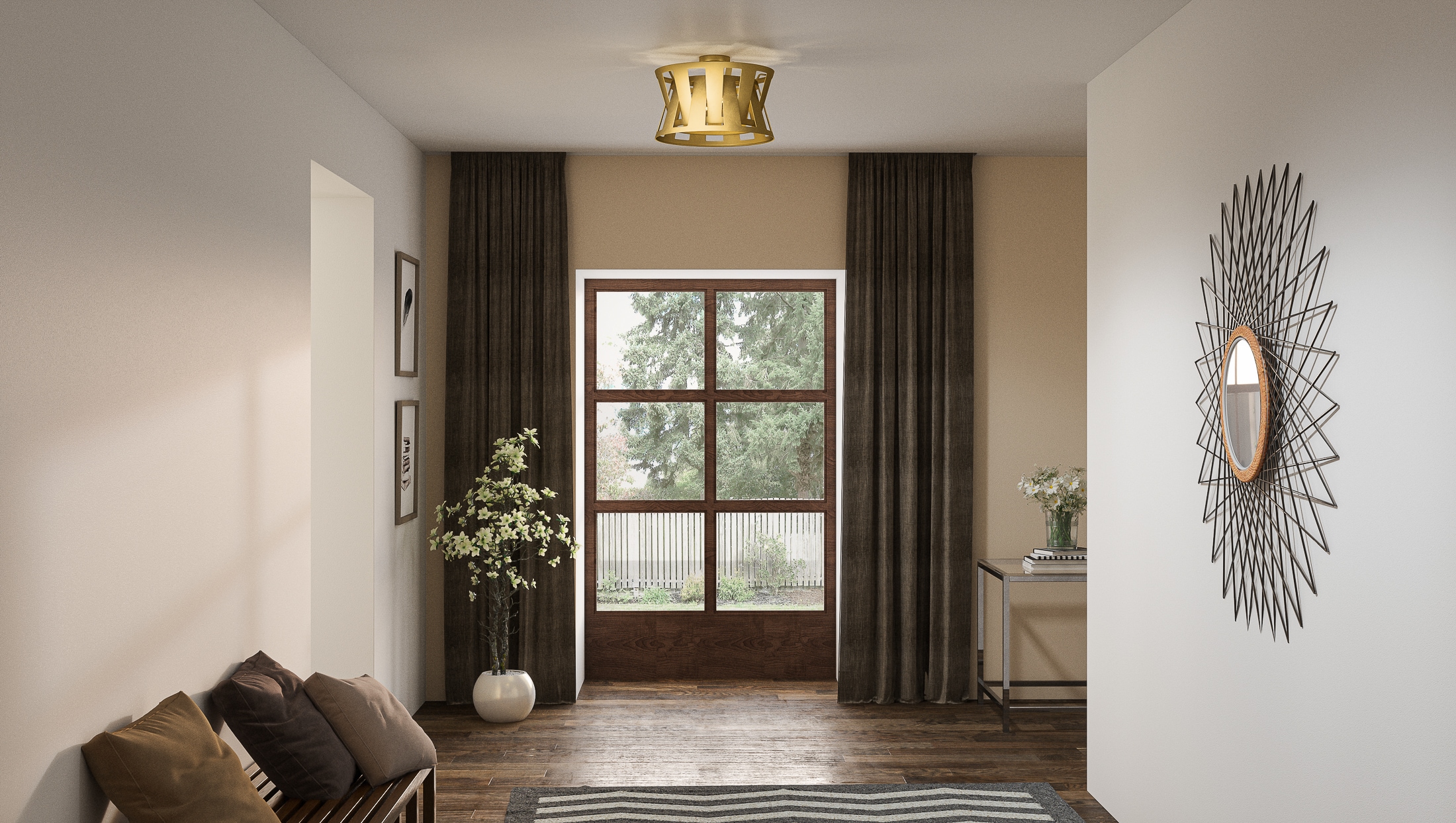Quoizel QSF5640SGD flushmounts - View #4