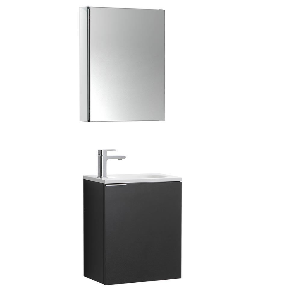 Fresca FVN8003BW Bath-Vanity-Combo - View #2