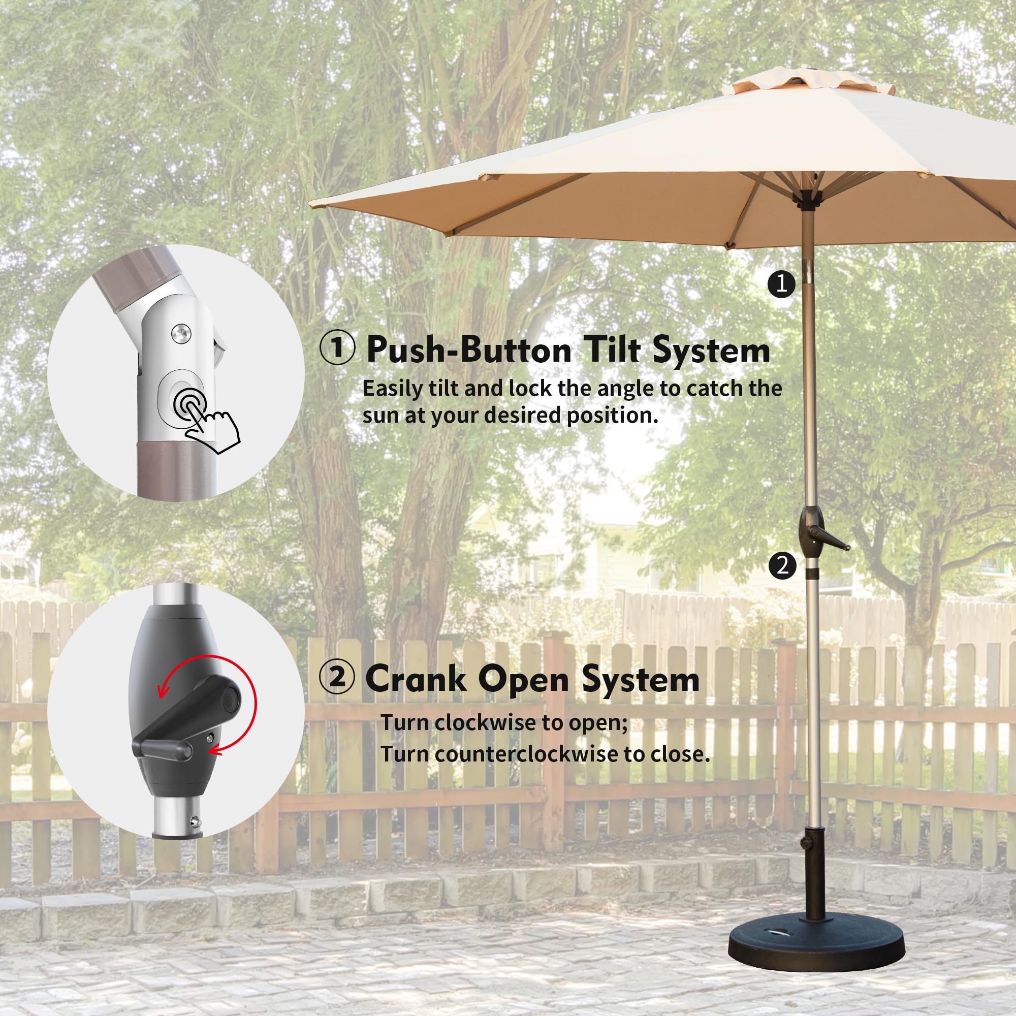 ToolCat BZ2-87-PW Umbrellas-2 - View #3