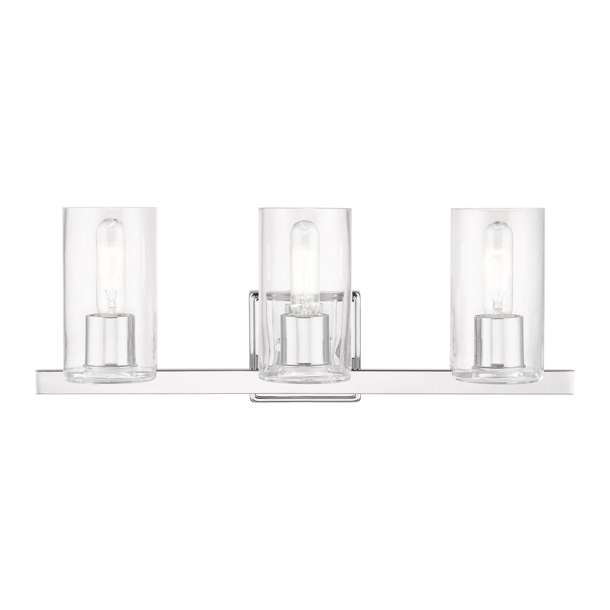 Livex Lighting 18033-05 Clarion 22.5-in 3 -Light Gloss Chrome Modern/contemporary Vanity light