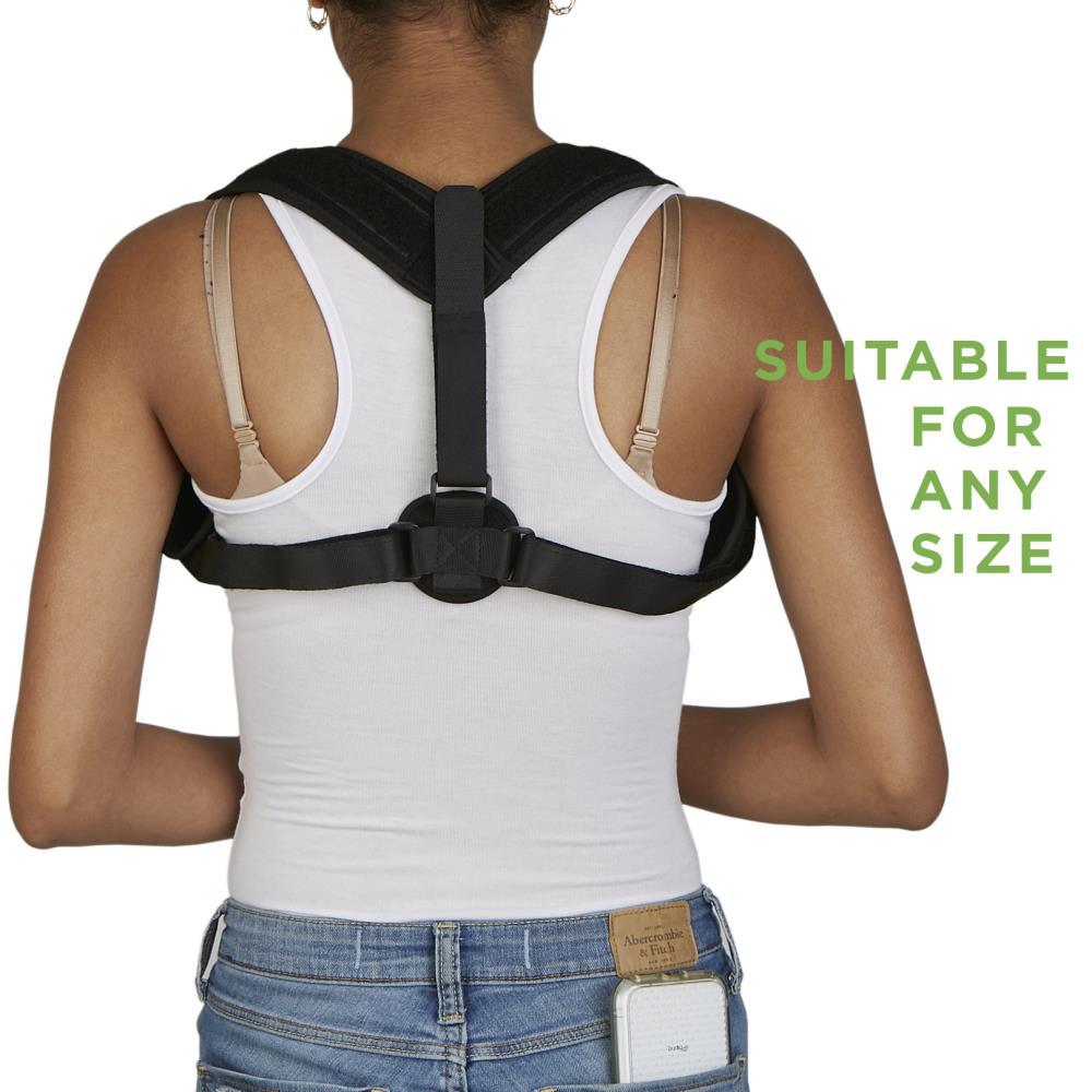 Sitting Posture Corrector Belt Soft Improves Posture Portable Lower Back Bra  ABE