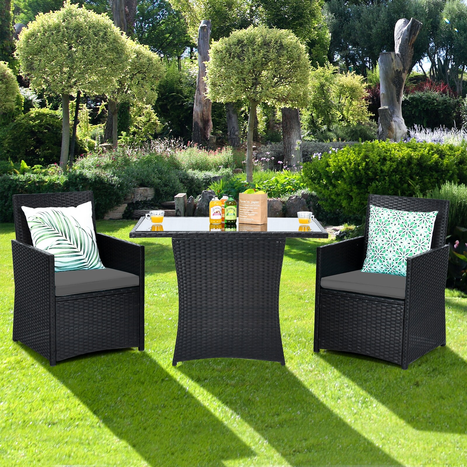 Clihome CWCH-HW68AC178GR Patio-Conversation-Sets - View #2