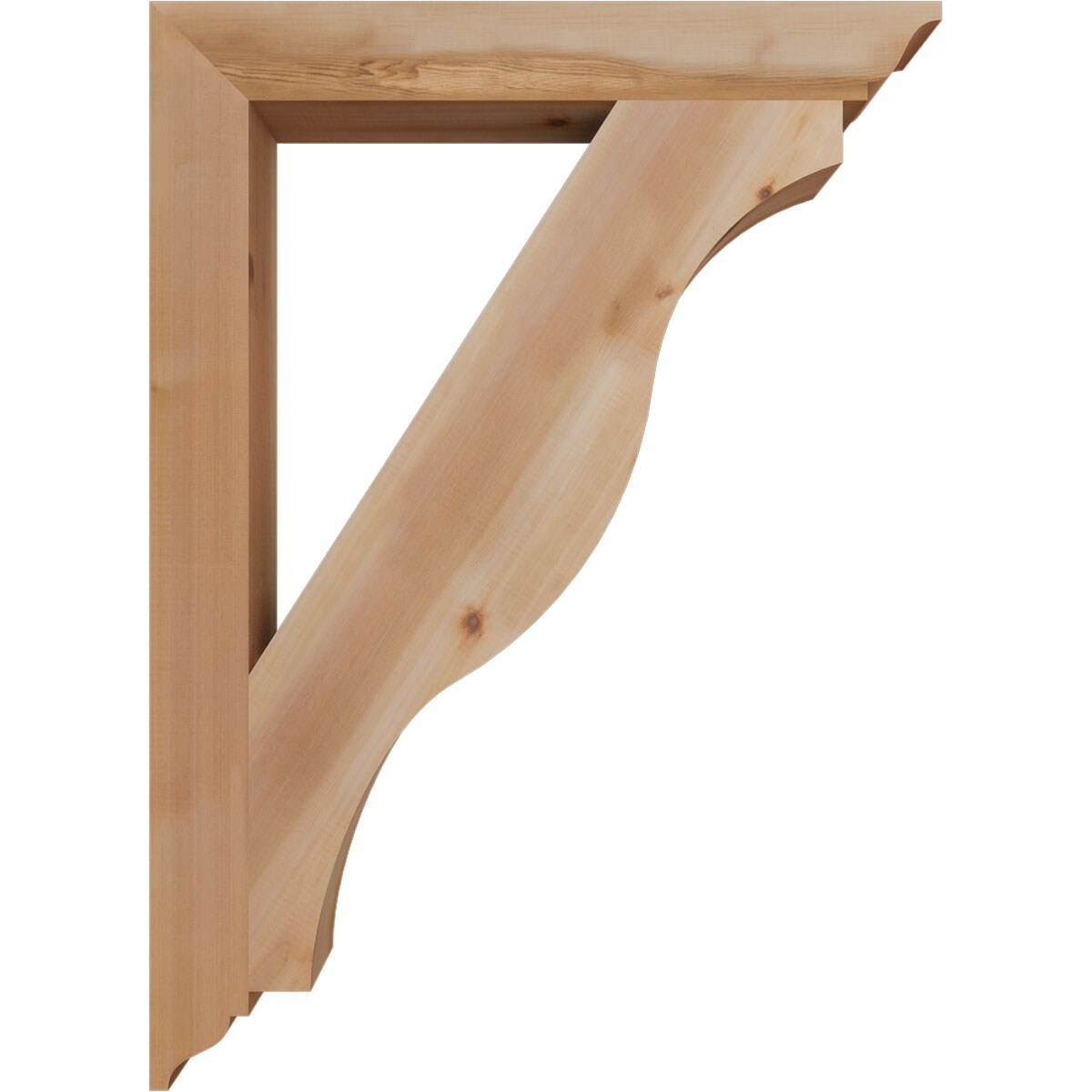 Ekena Millwork BKT04X32X44FST01SWR Exterior-Brackets-Braces - View #3