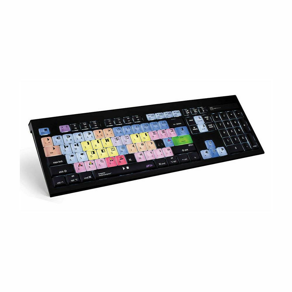  HLLNR7264 Avid 99007406000 Media Composer Logickeyboard Astra Backlit Mac Keyboard