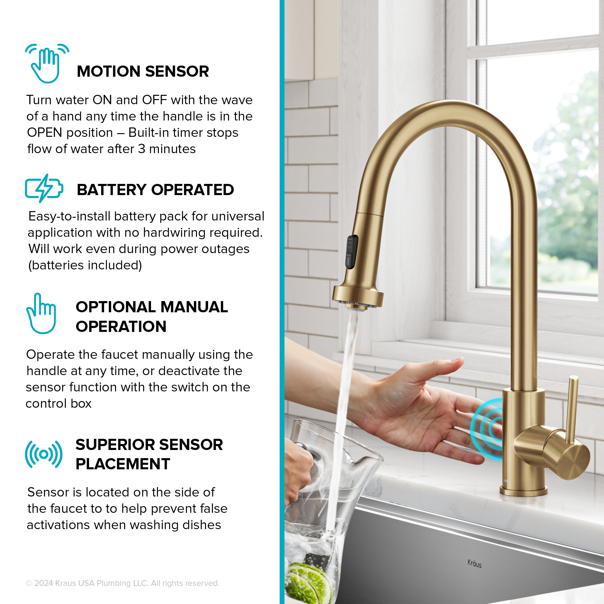 Kraus KSF-1616BB Kitchen-Faucets - View #5